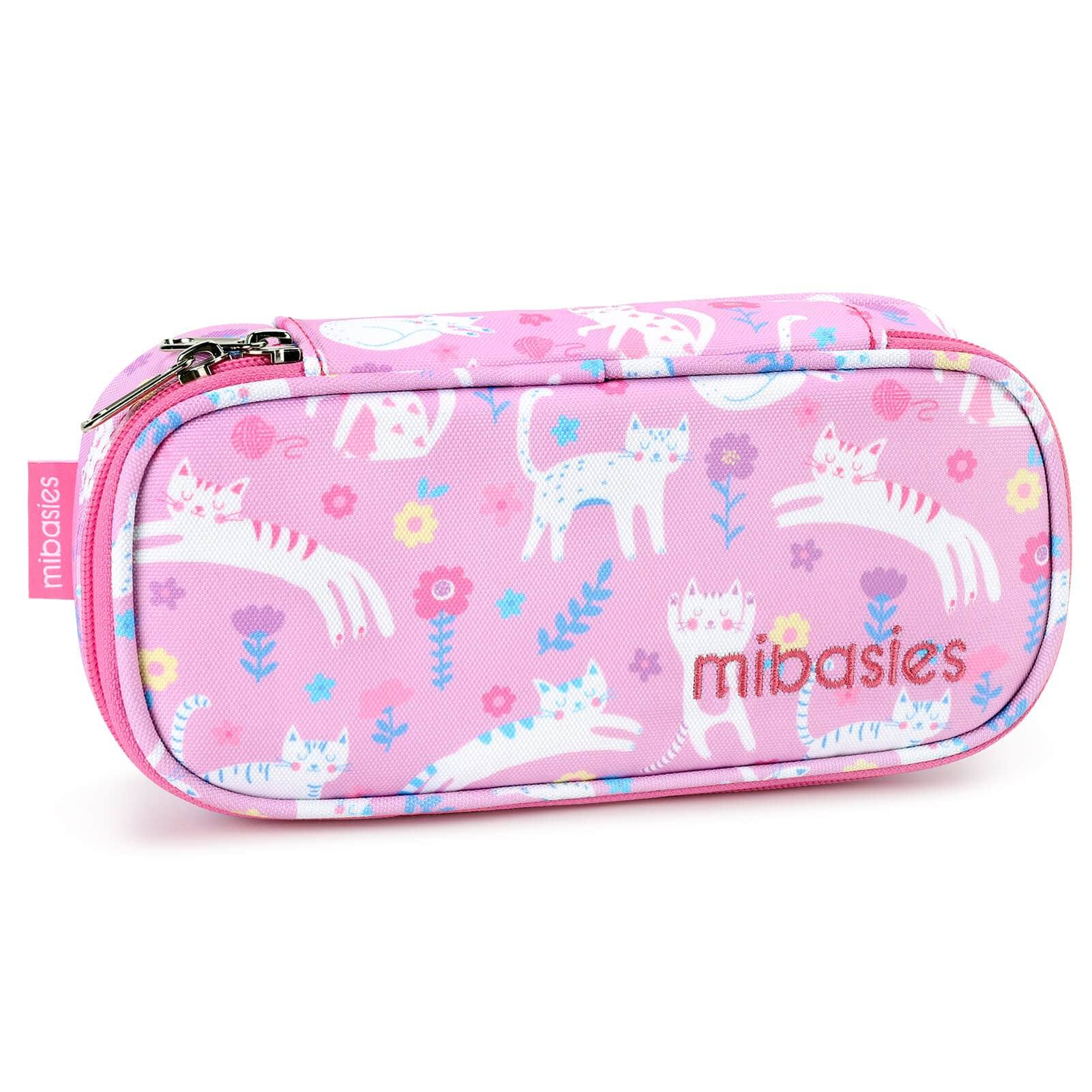 FUN FOR SPRING Pencil Pouch Mibasies Flower Cat