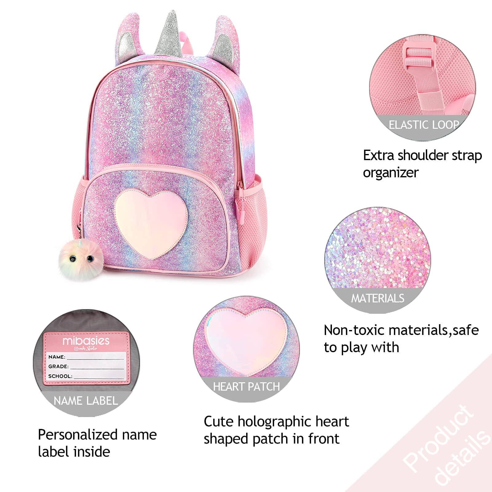 Shining Unicorn schoolbag Mibasies