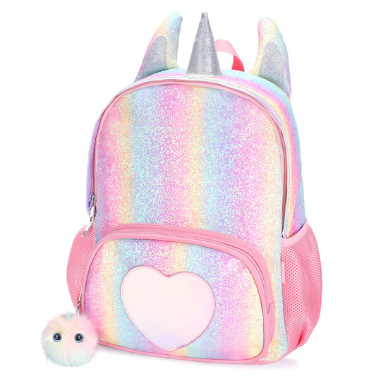 Shining Unicorn schoolbag Mibasies Rainbow Glitter