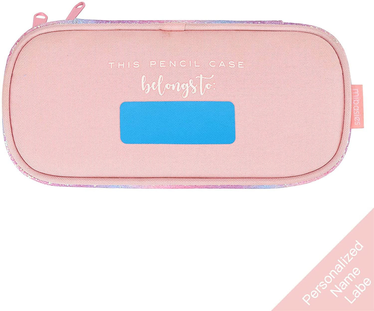 Sparkling Rainbow Pencil Pouch Mibasies