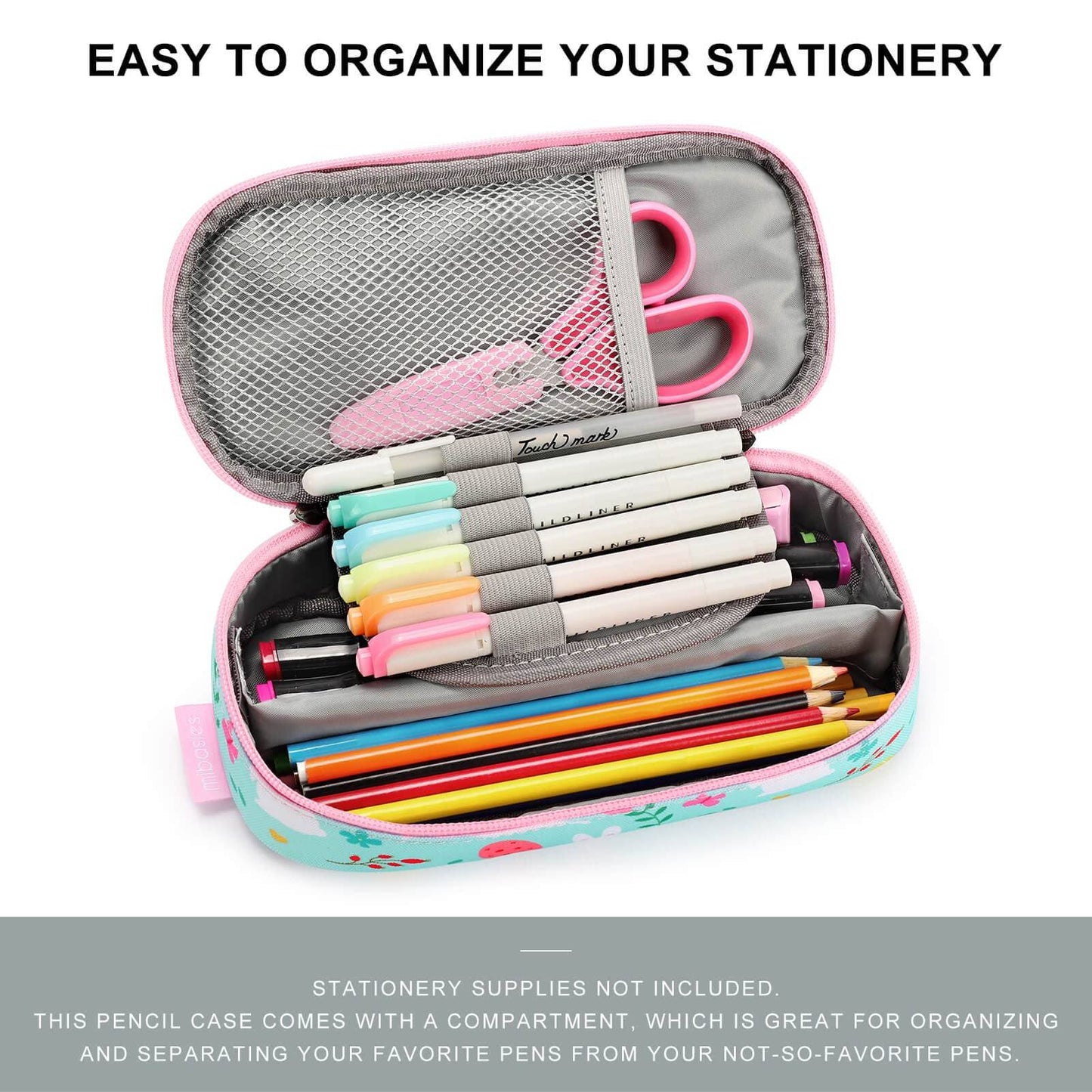 FUN FOR SPRING Pencil Pouch Mibasies