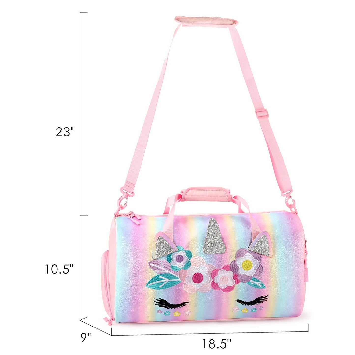 Unicorn Duffle Bags for Girls Duffle Bag Mibasies