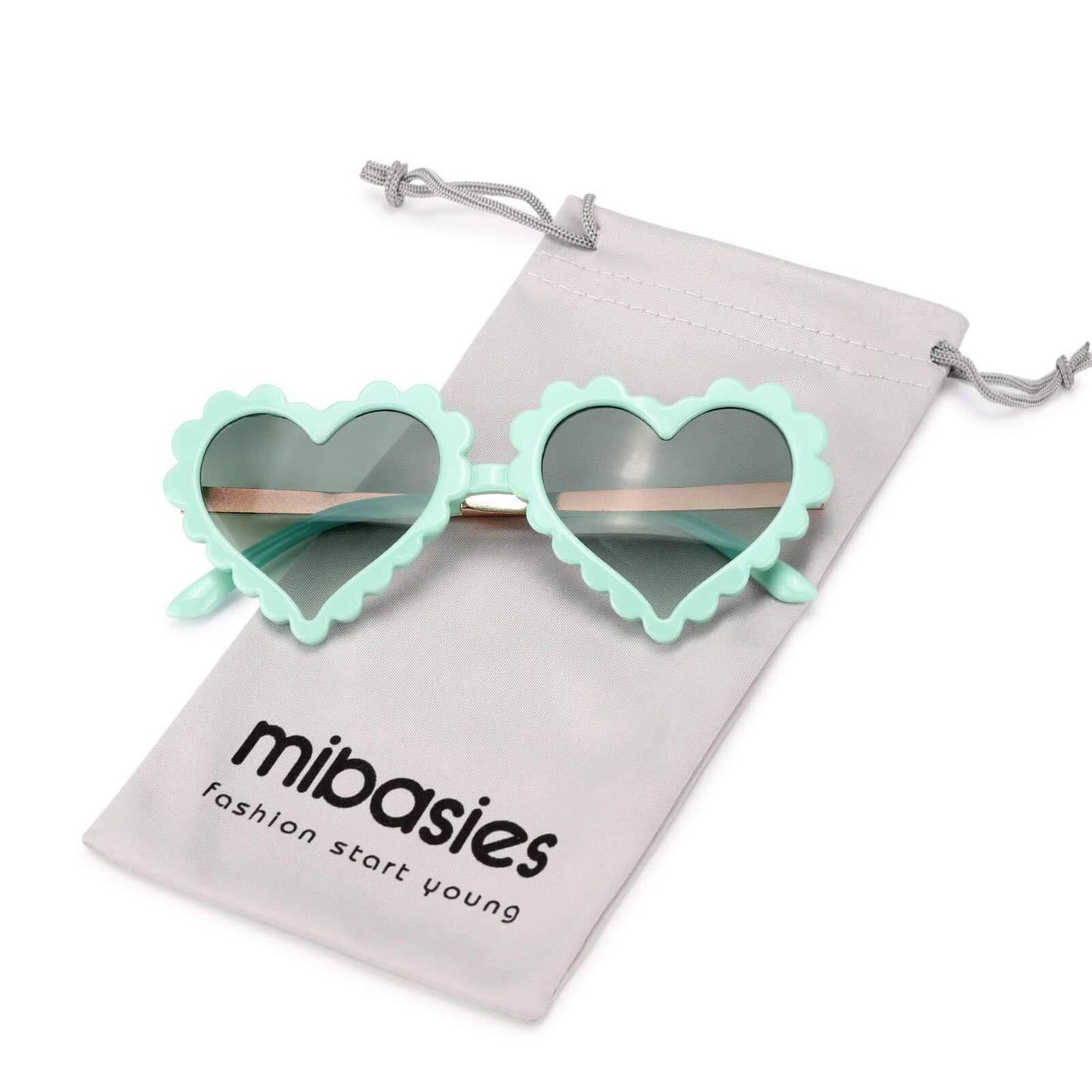 Flower Heart Shaped Sunnies Sunnies Mibasies
