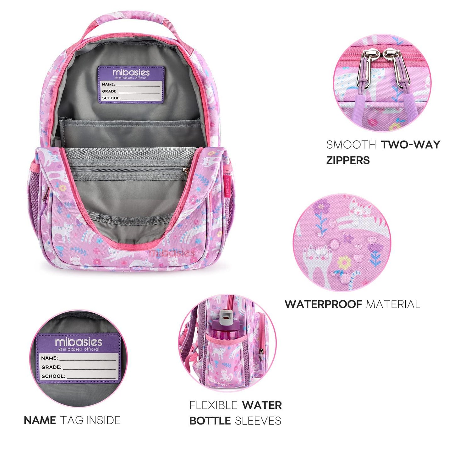 FUN FOR SPRING schoolbag Mibasies