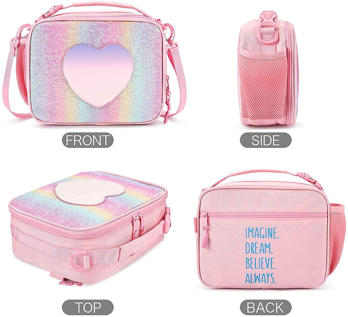 Love U Rainbow lunchbox Mibasies
