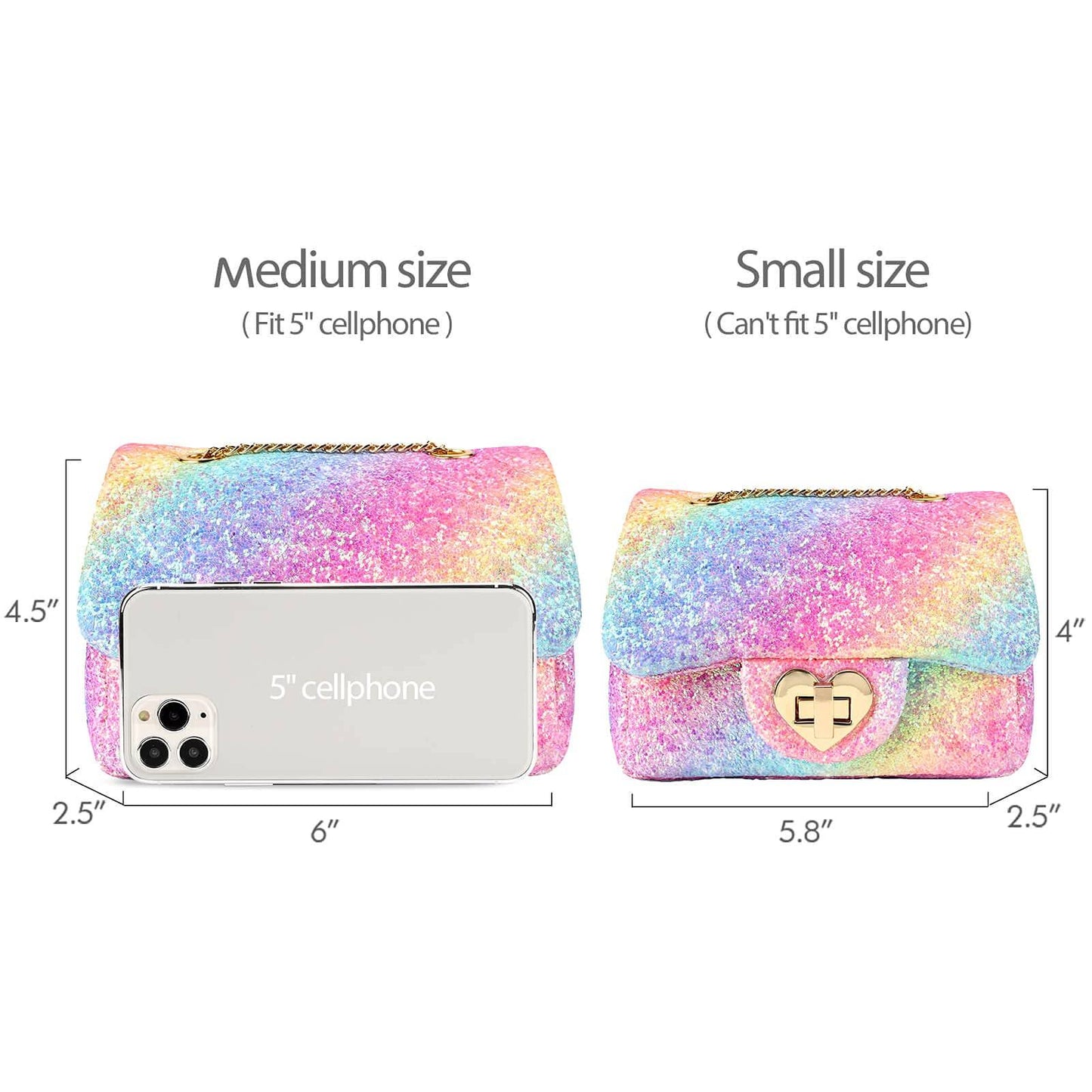 Classic Purse for Girls Crossbody Bag Mibasies
