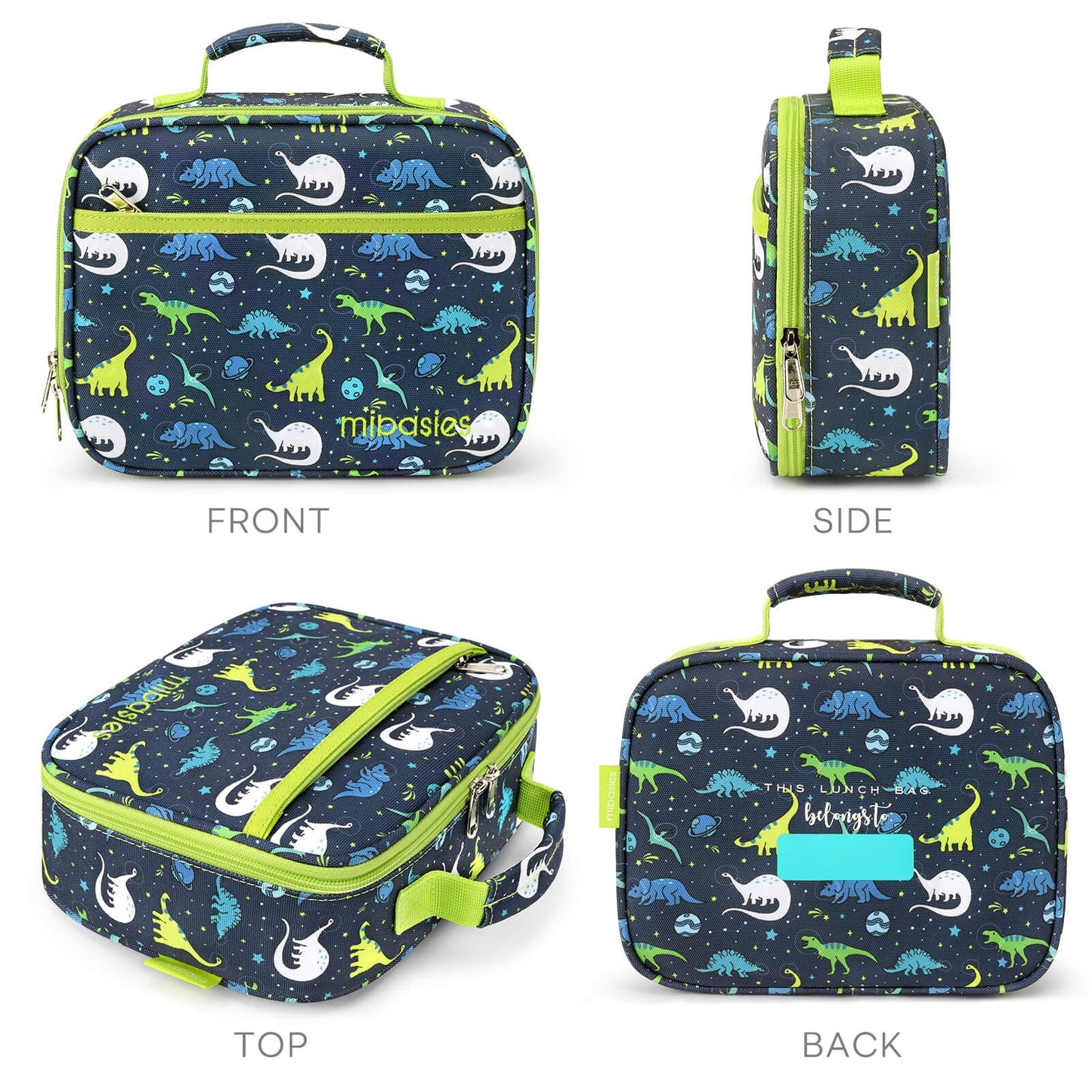 Mr. Dino lunchbox mibasies