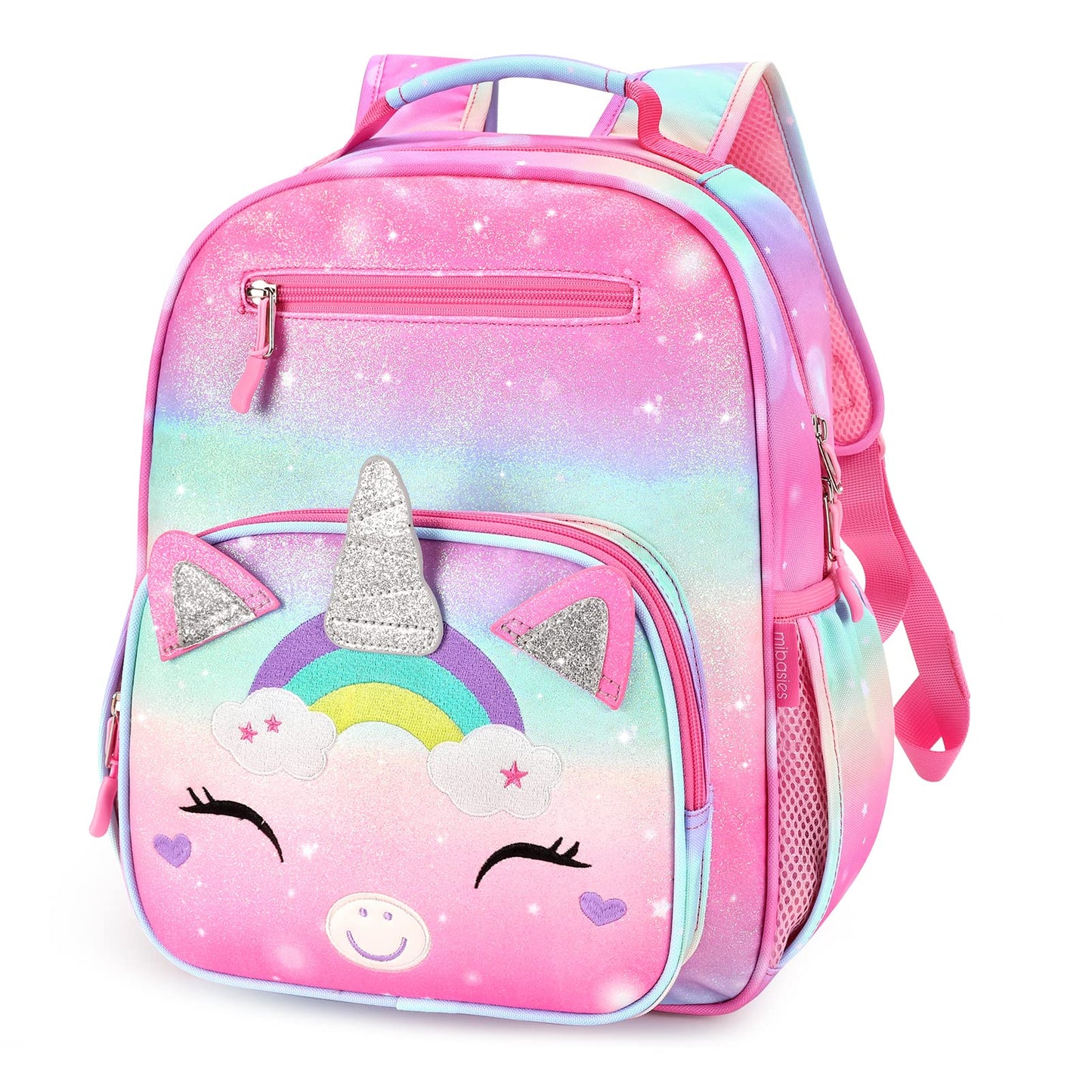 Colorful Unicorn schoolbag Mibasies
