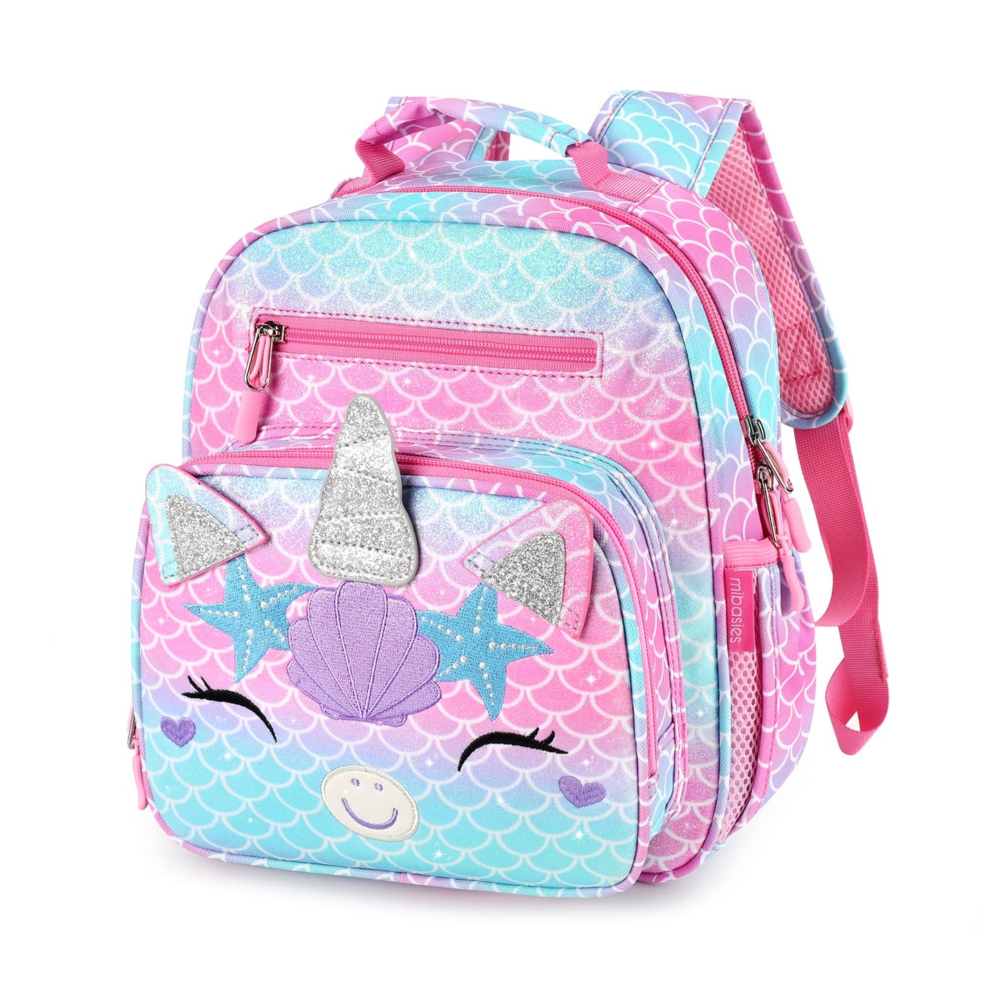 Colorful Unicorn schoolbag Mibasies