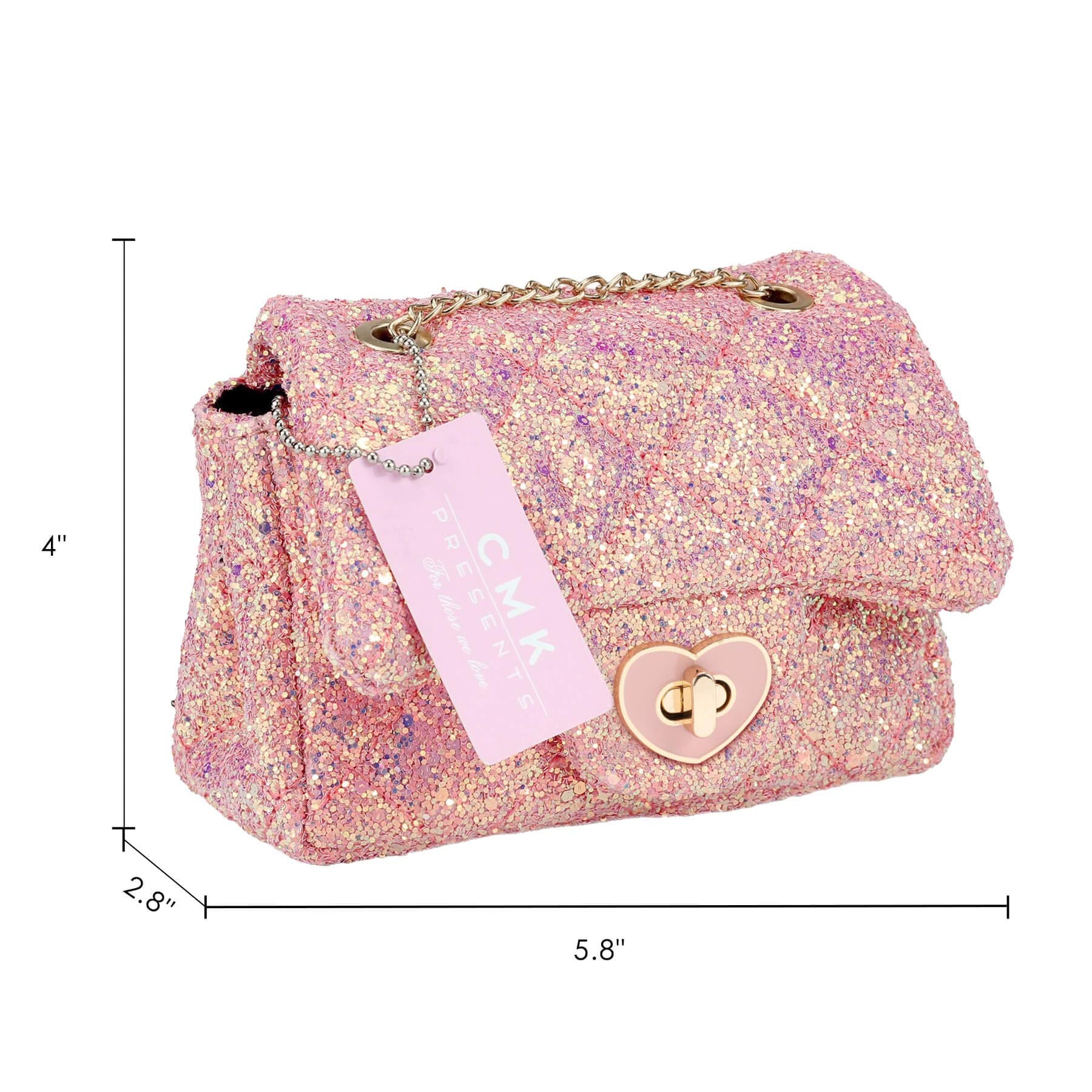 Rita-Glitter Mini Purse Crossbody Bag Mibasies