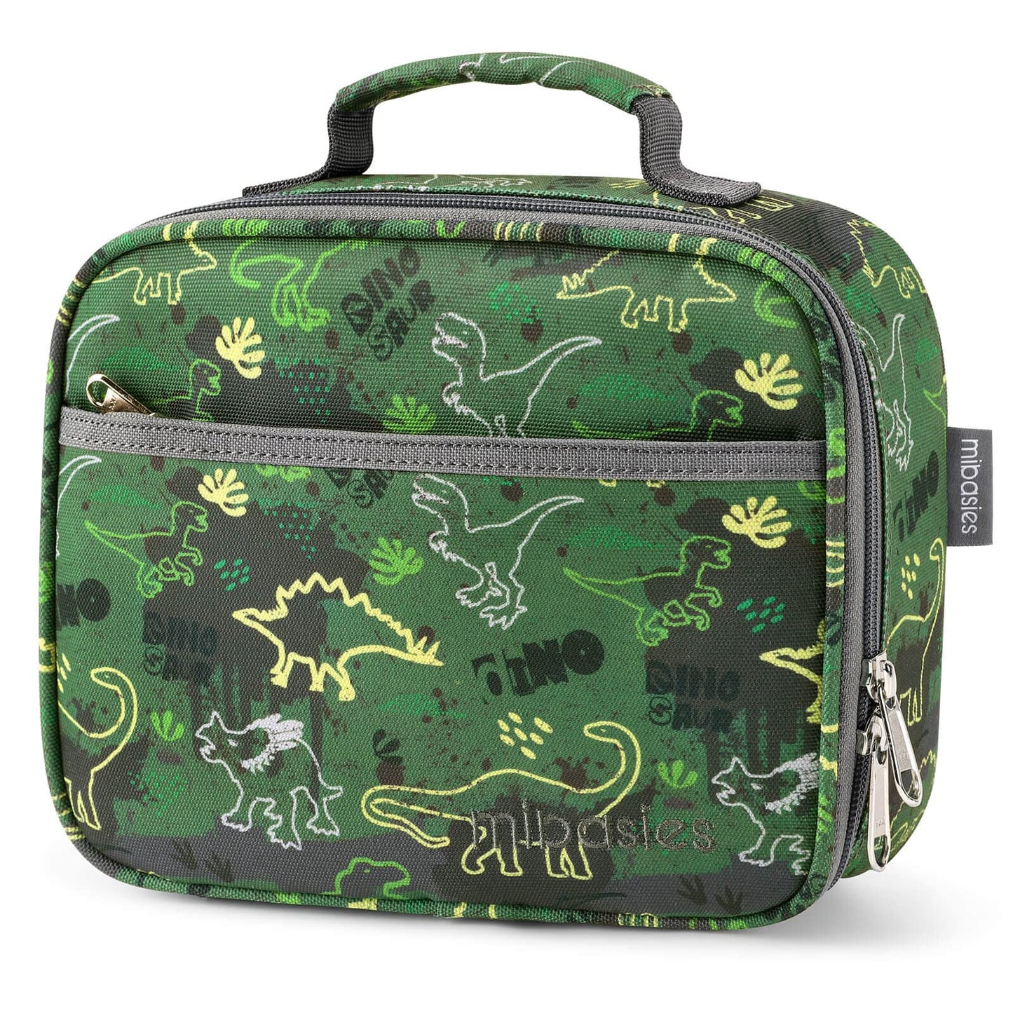 Mr. Dino lunchbox mibasies Green Dinosaur