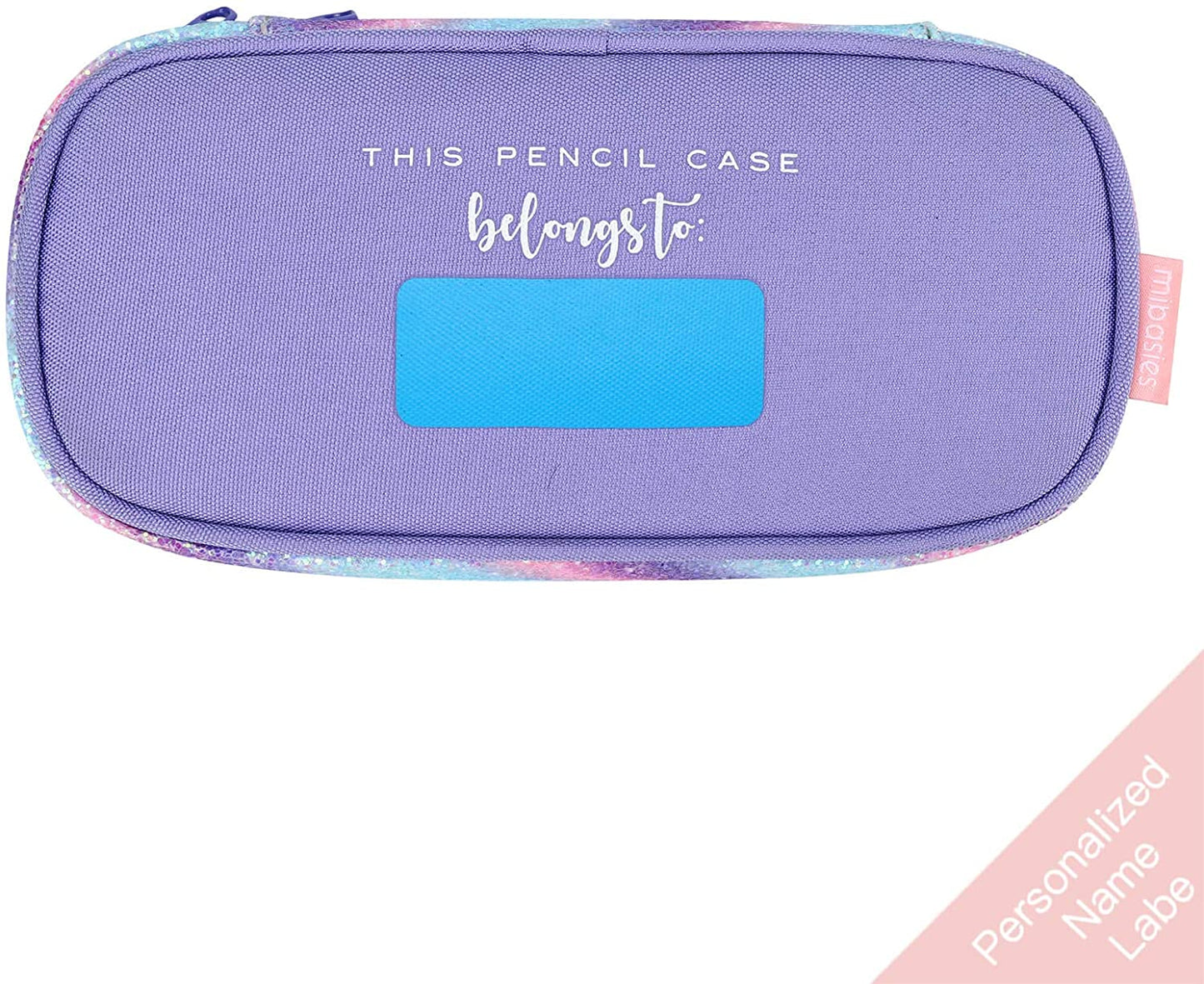 Sparkling Rainbow Pencil Pouch Mibasies