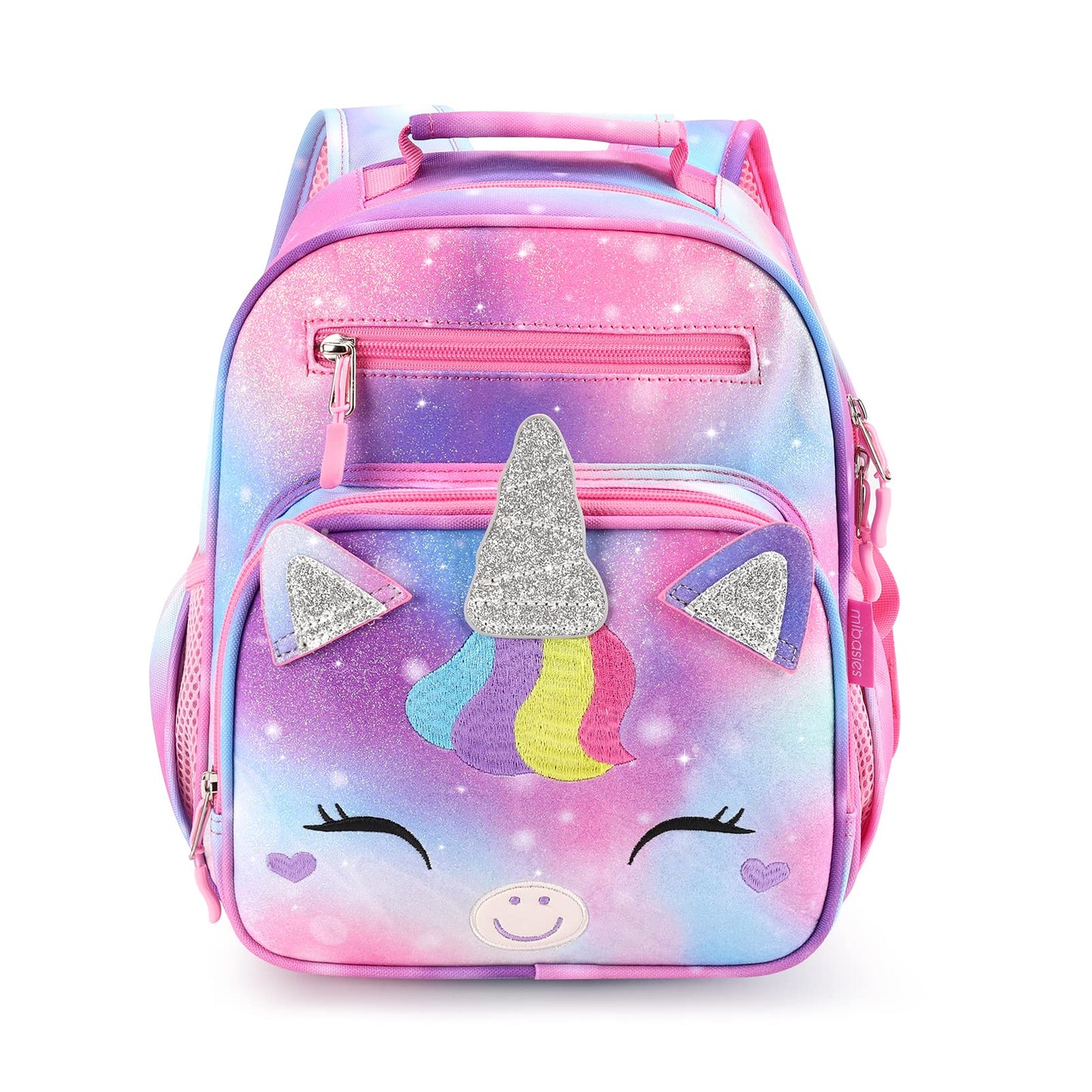 Colorful Unicorn schoolbag Mibasies 9L Unicorn Bangs
