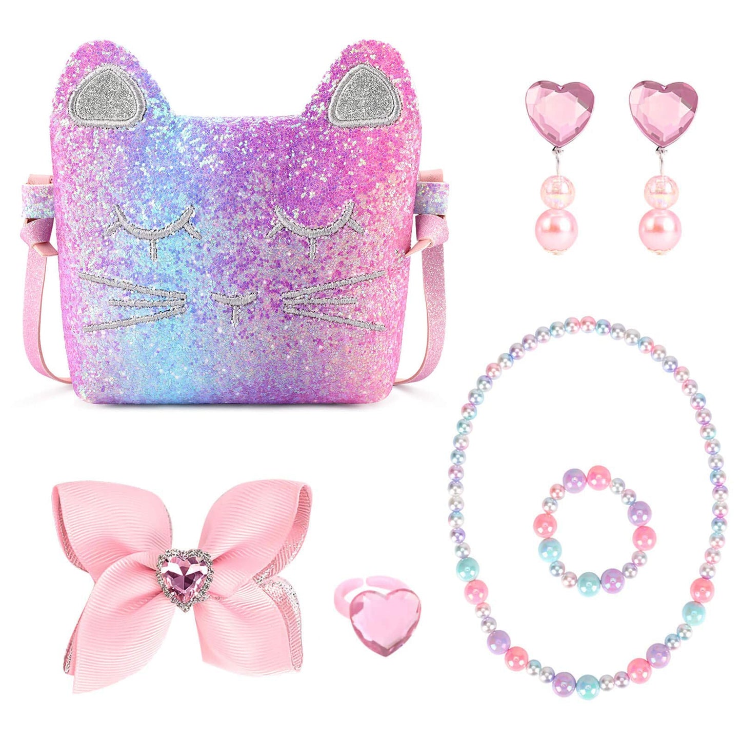 Dress Up Jewelry Purse Set