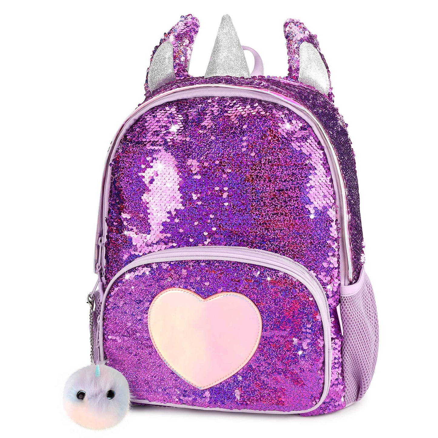 Shining Unicorn schoolbag Mibasies Dark Purple
