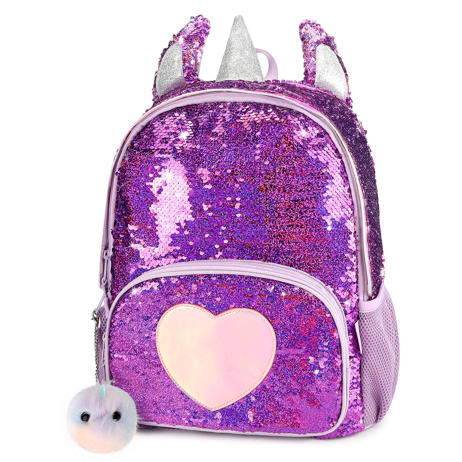 Shining Unicorn schoolbag Mibasies Dark Purple