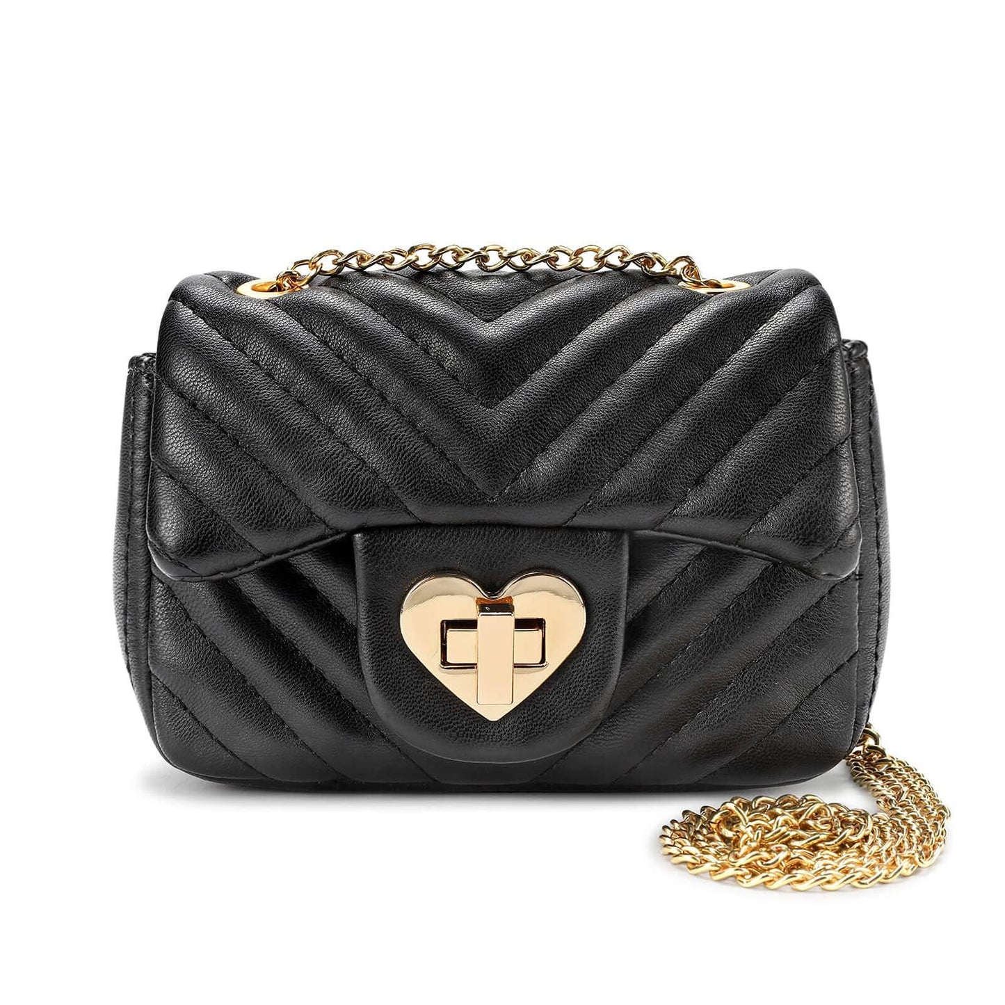 Classic Purse for Girls Crossbody Bag Mibasies Black