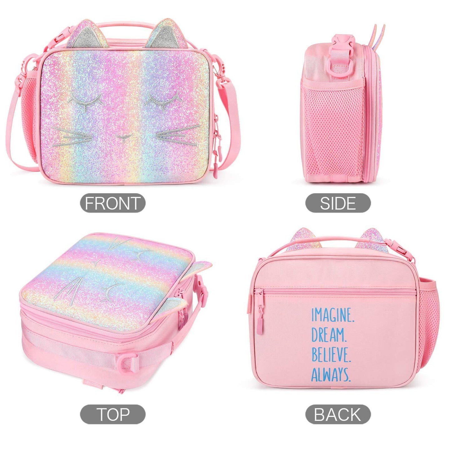 Unicorn Mix Rainbow lunchbox Mibasies