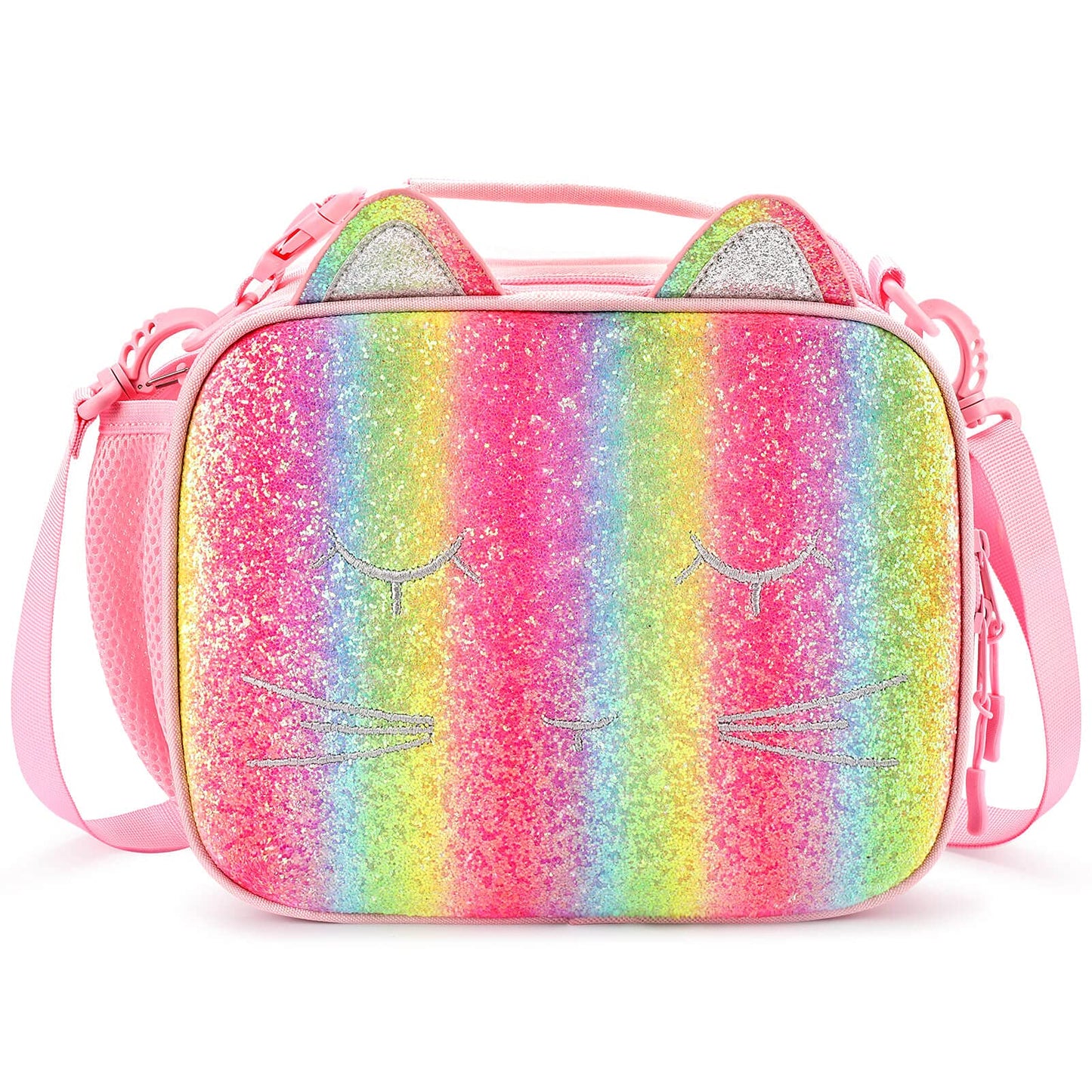 Liam-Lunch Bag lunchbox mibasies Chunky Pink Rainbow 1