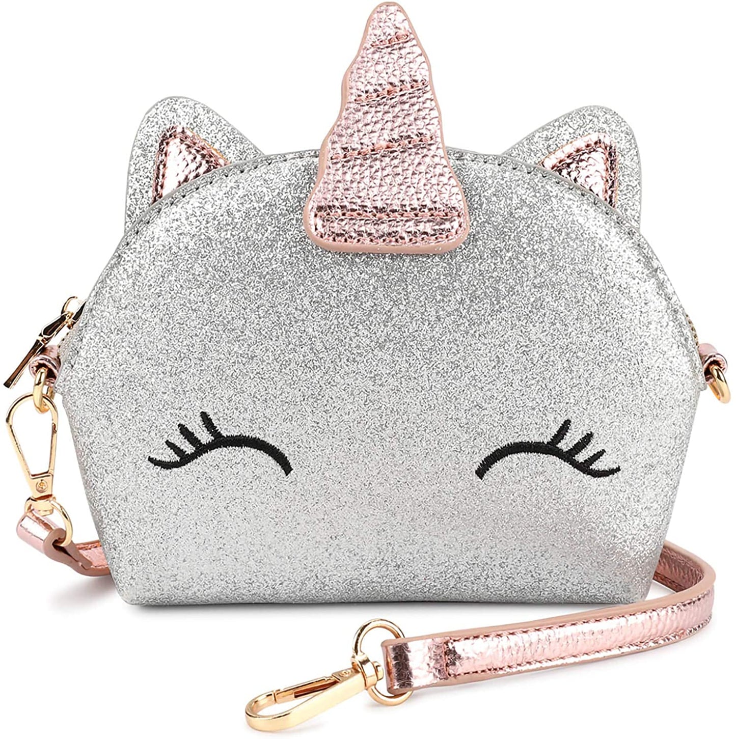 Unicorn Glitter Purse PURSE Mibasies Silver