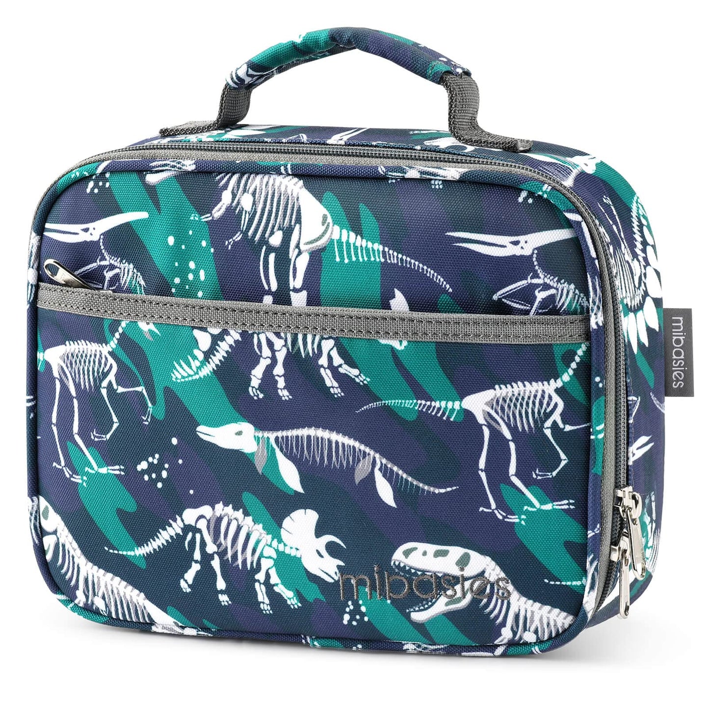 Mr. Dino lunchbox mibasies Camo Dinosaur