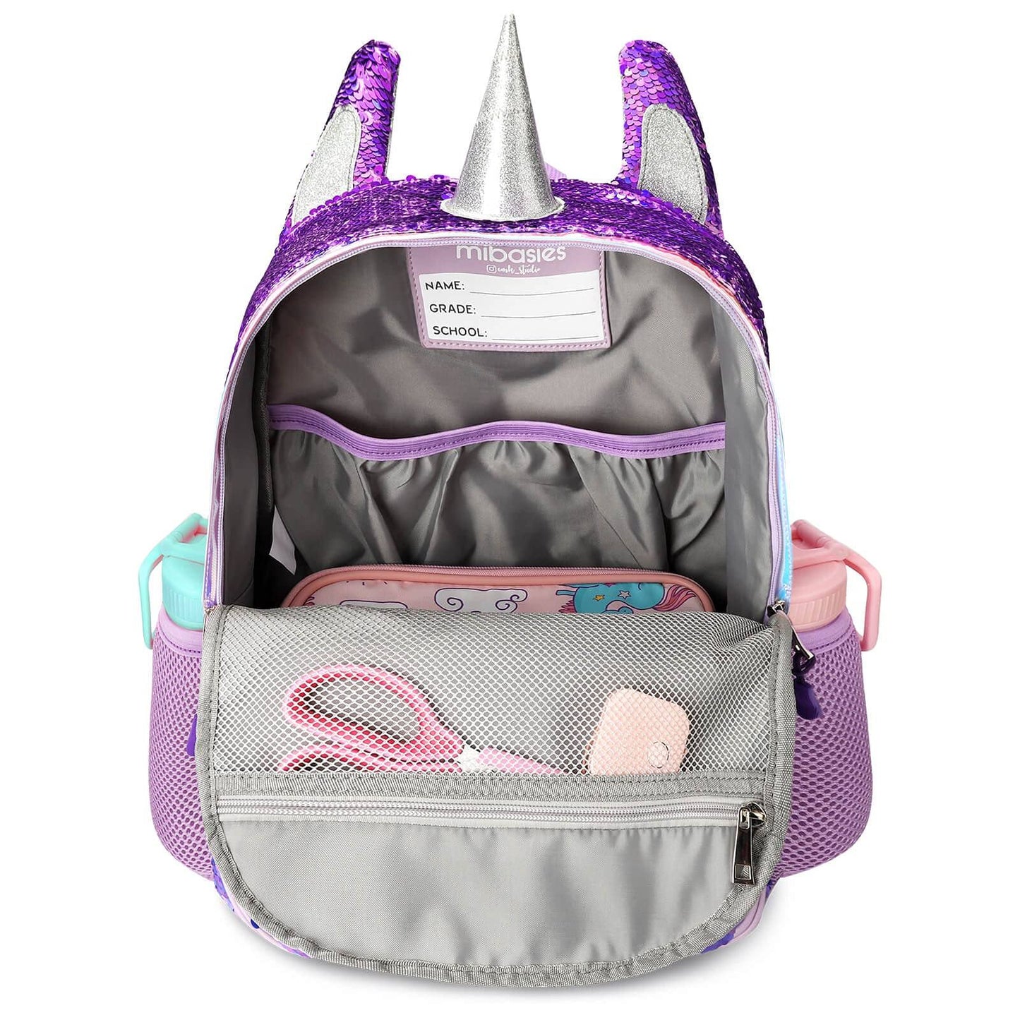 Shining Unicorn schoolbag Mibasies