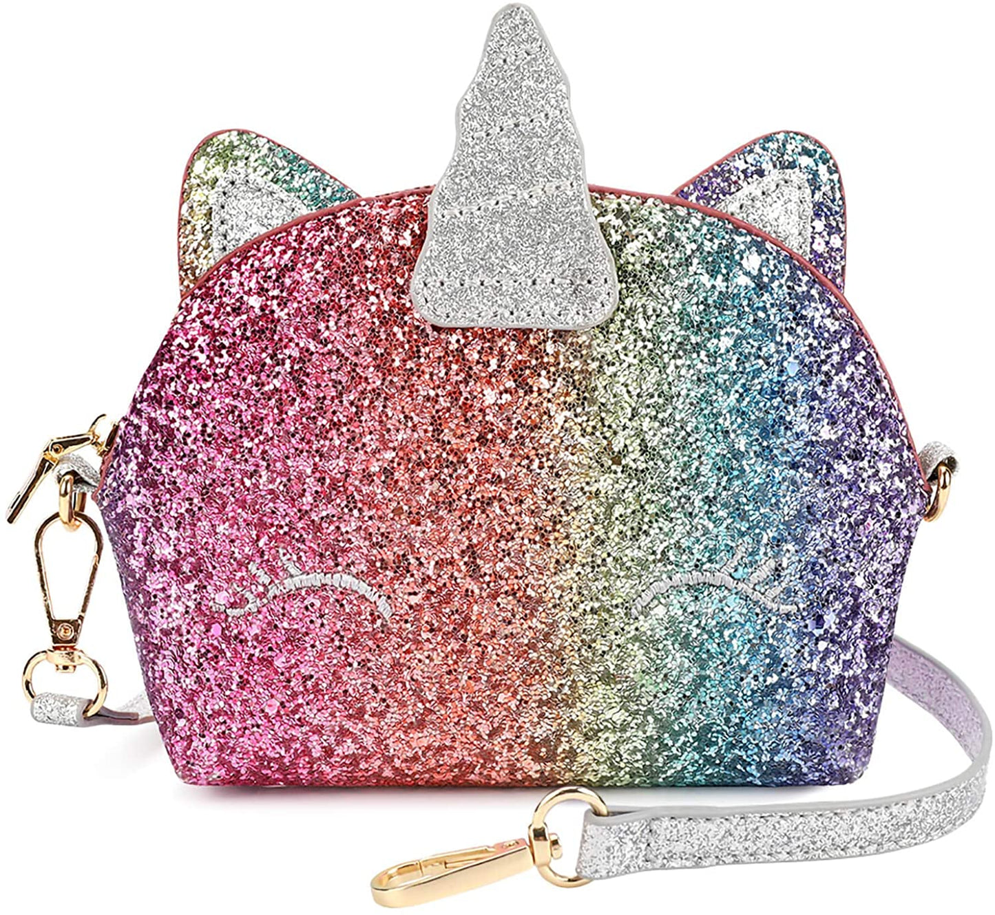 Unicorn Glitter Purse PURSE Mibasies Glitter Rainbow