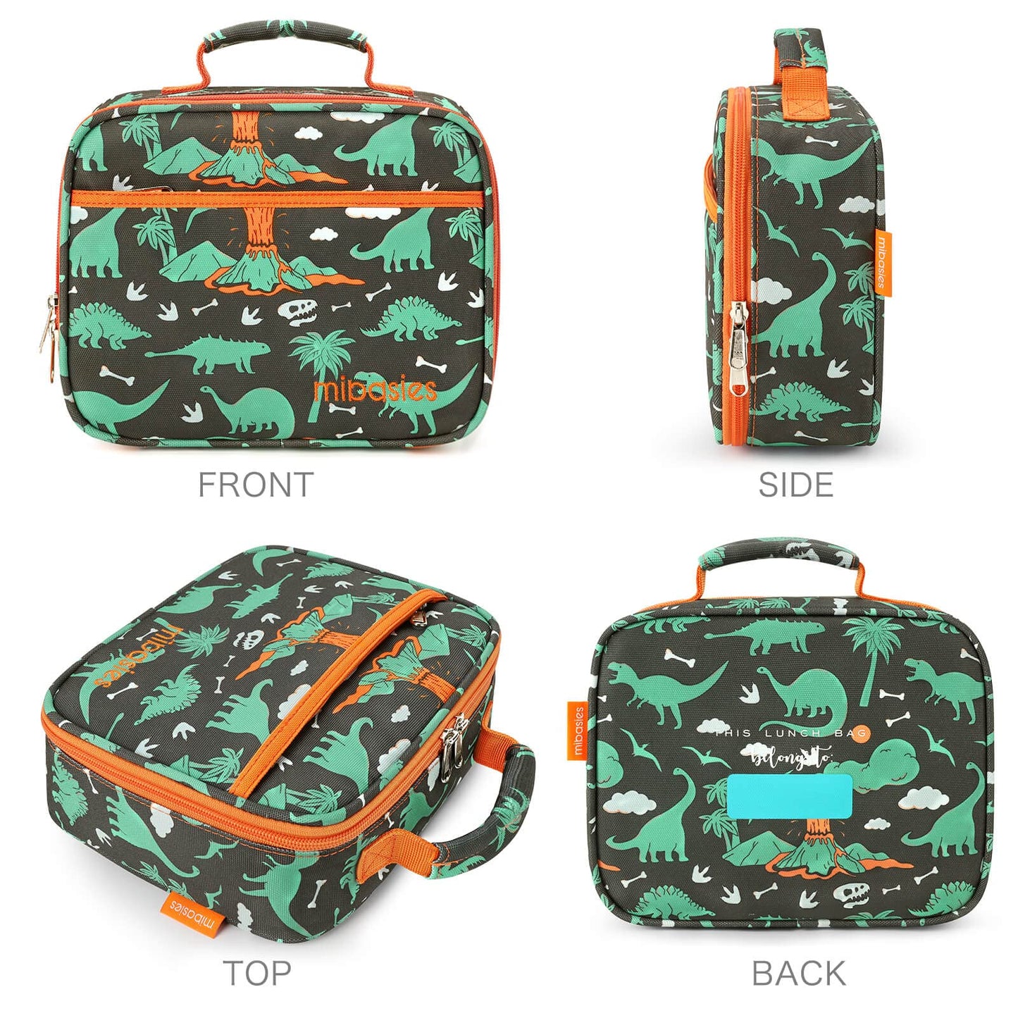 Mr. Dino lunchbox mibasies