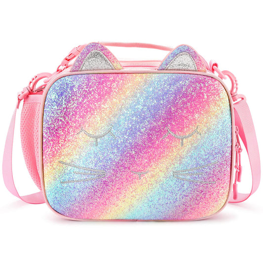 Liam-Lunch Bag lunchbox mibasies Pink Blue