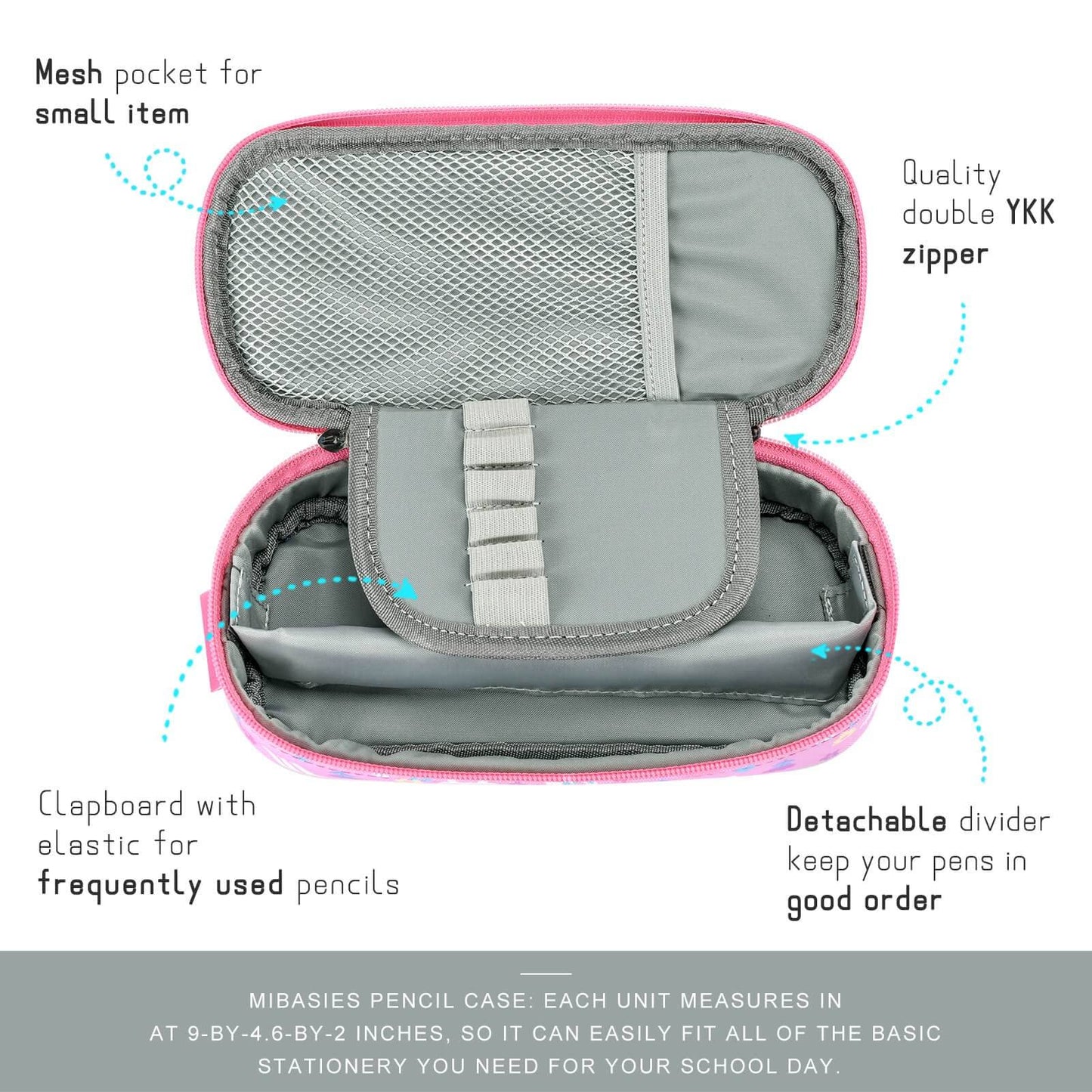 FUN FOR SPRING Pencil Pouch Mibasies