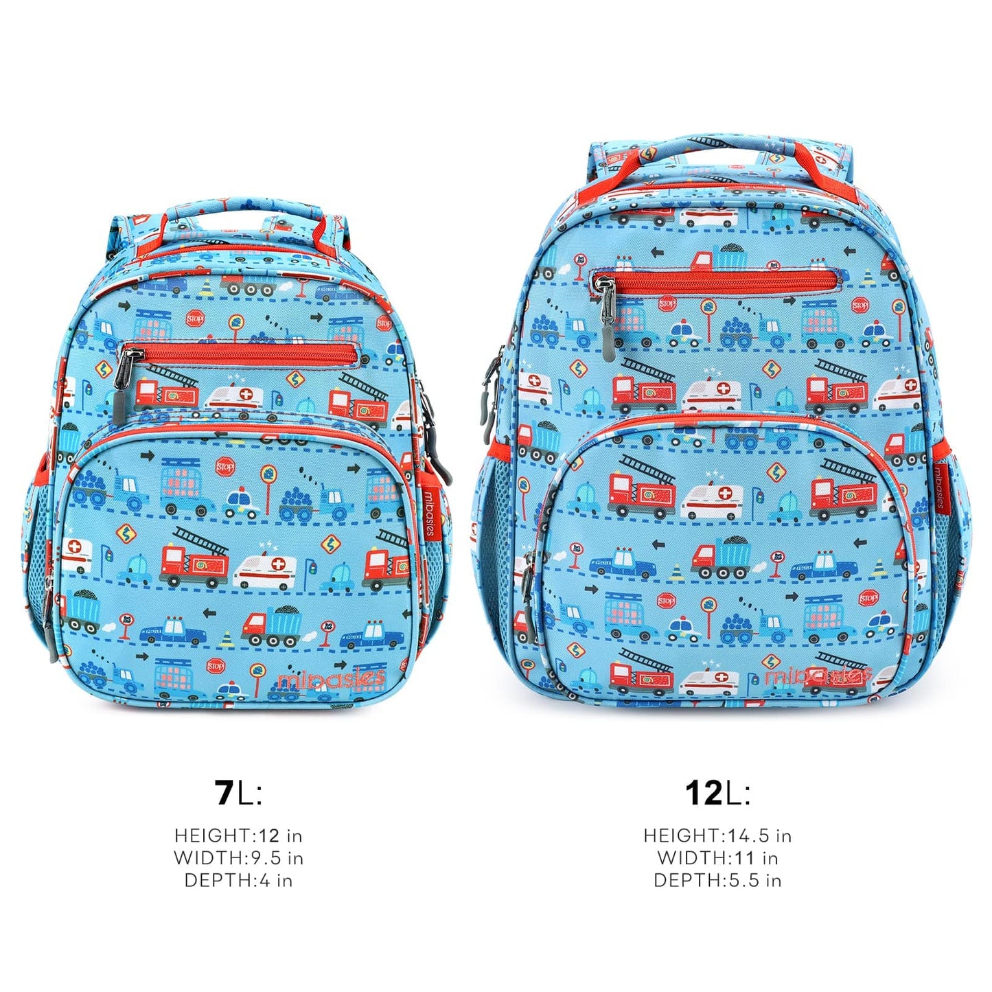 Mr. Dino Backpack schoolbag Mibasies