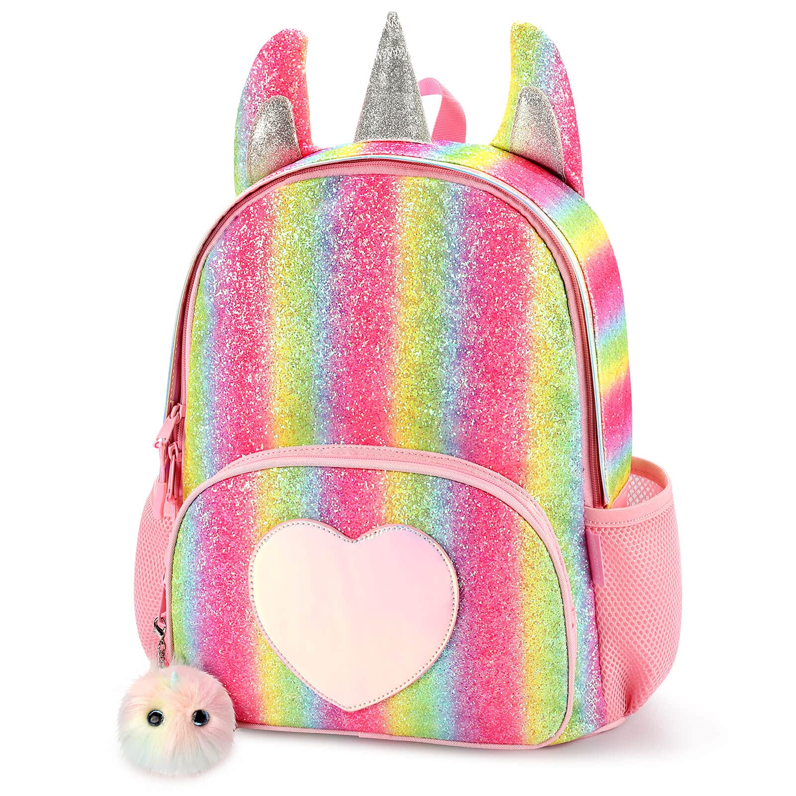 Shining Unicorn schoolbag Mibasies Chunky Pink Rainbow 1
