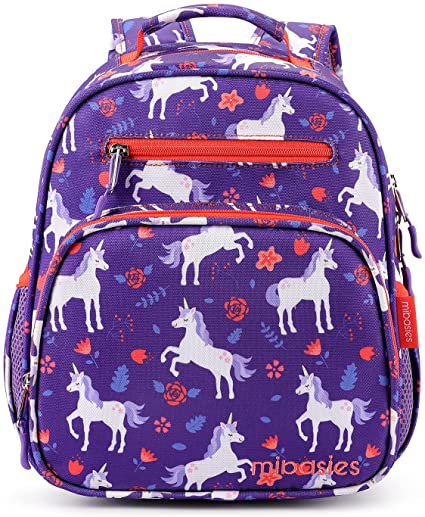 FUN FOR SPRING schoolbag Mibasies 9L Red Purple Unicorn