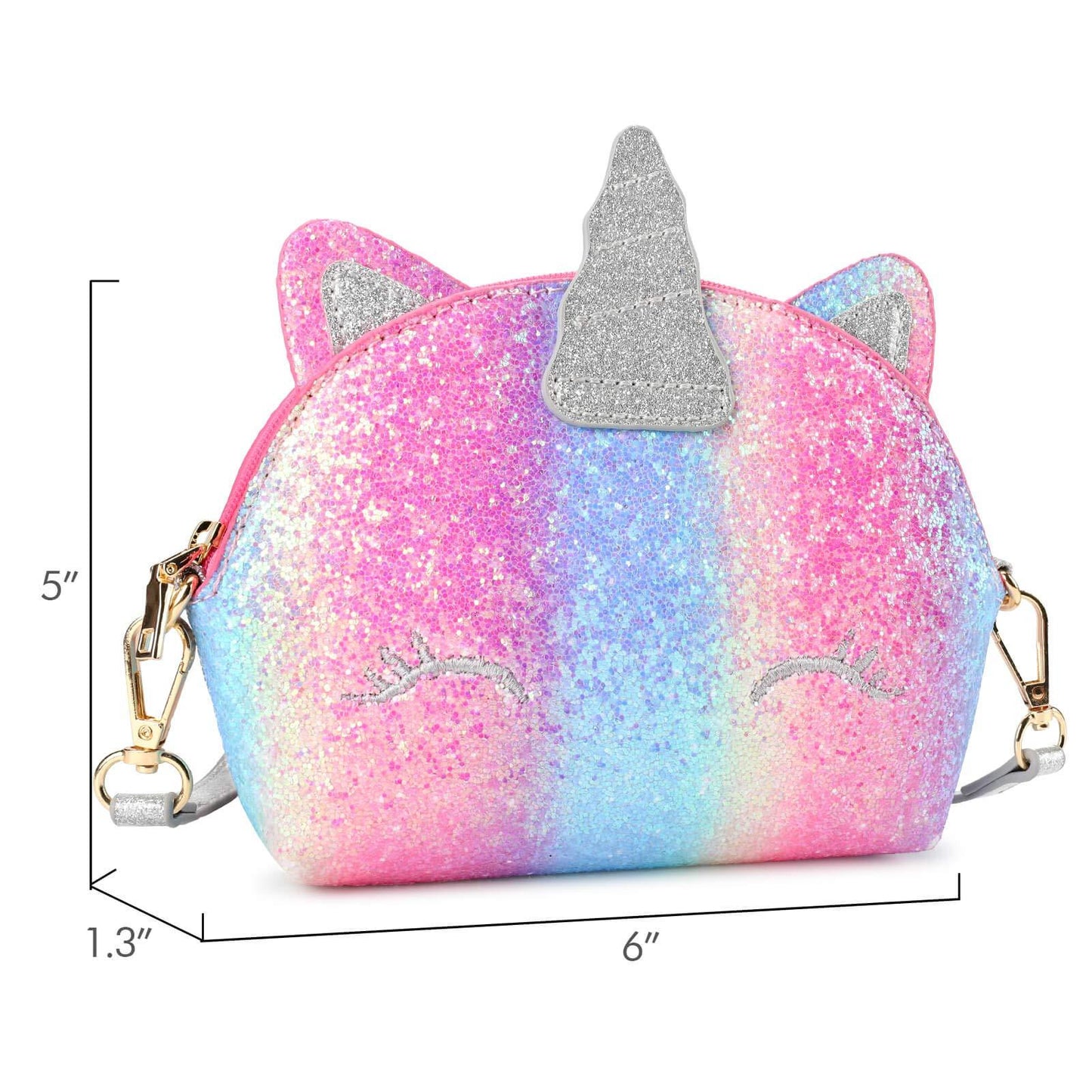 Unicorn Glitter Purse PURSE Mibasies