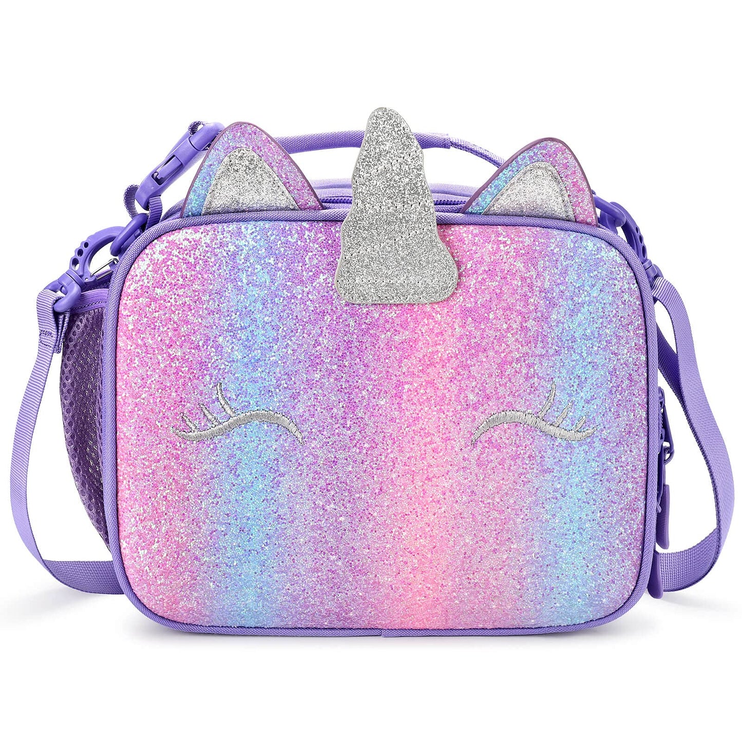 Unicorn Mix Rainbow lunchbox Mibasies Purple Rainbow 3