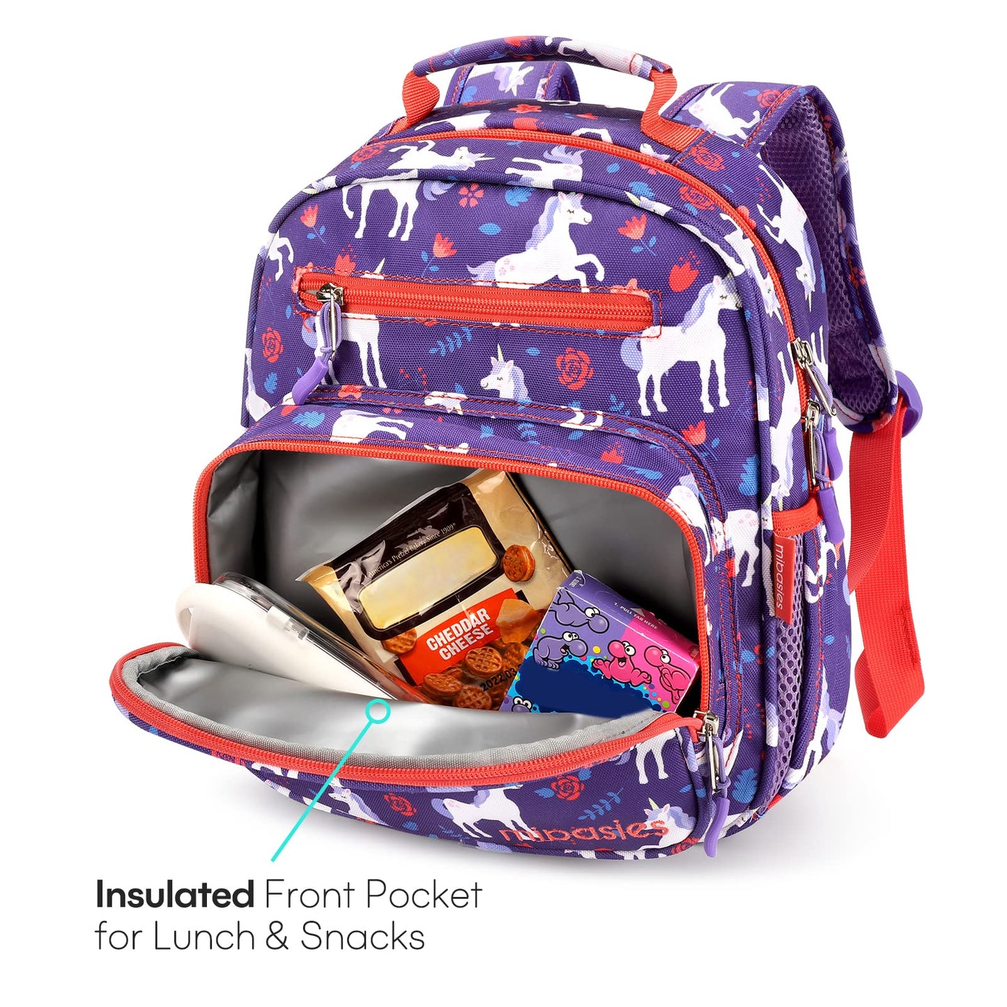 Mr. Dino Backpack schoolbag Mibasies