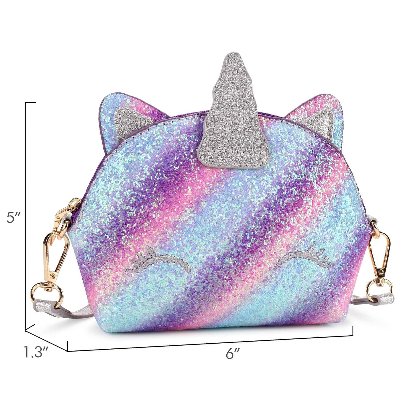 Unicorn Glitter Purse PURSE Mibasies