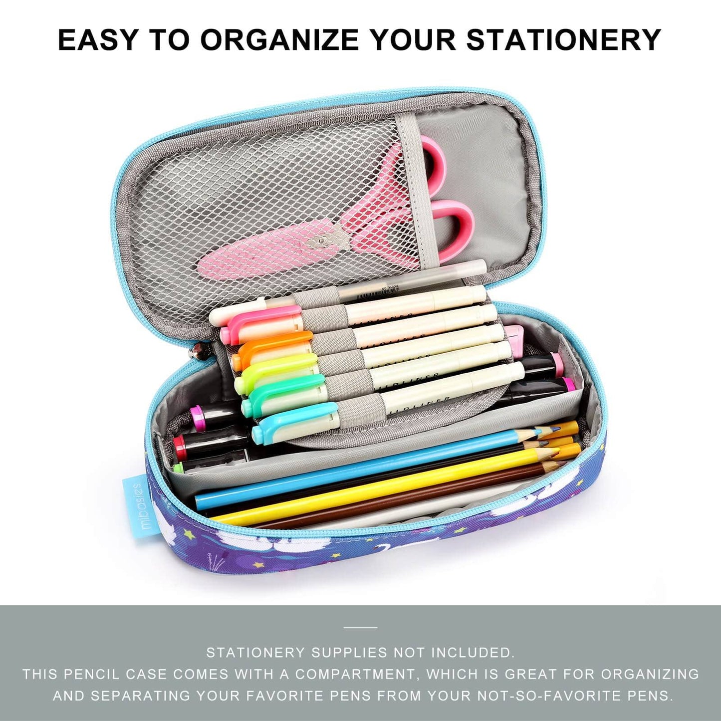 FUN FOR SPRING Pencil Pouch Mibasies