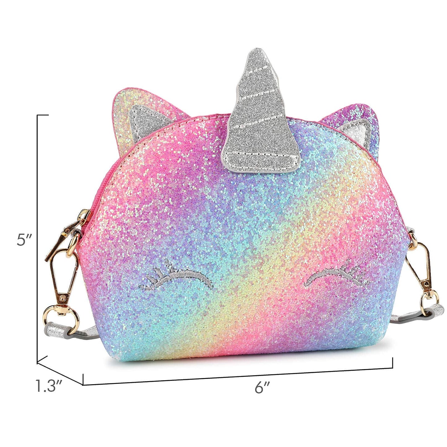 Unicorn Glitter Purse PURSE Mibasies