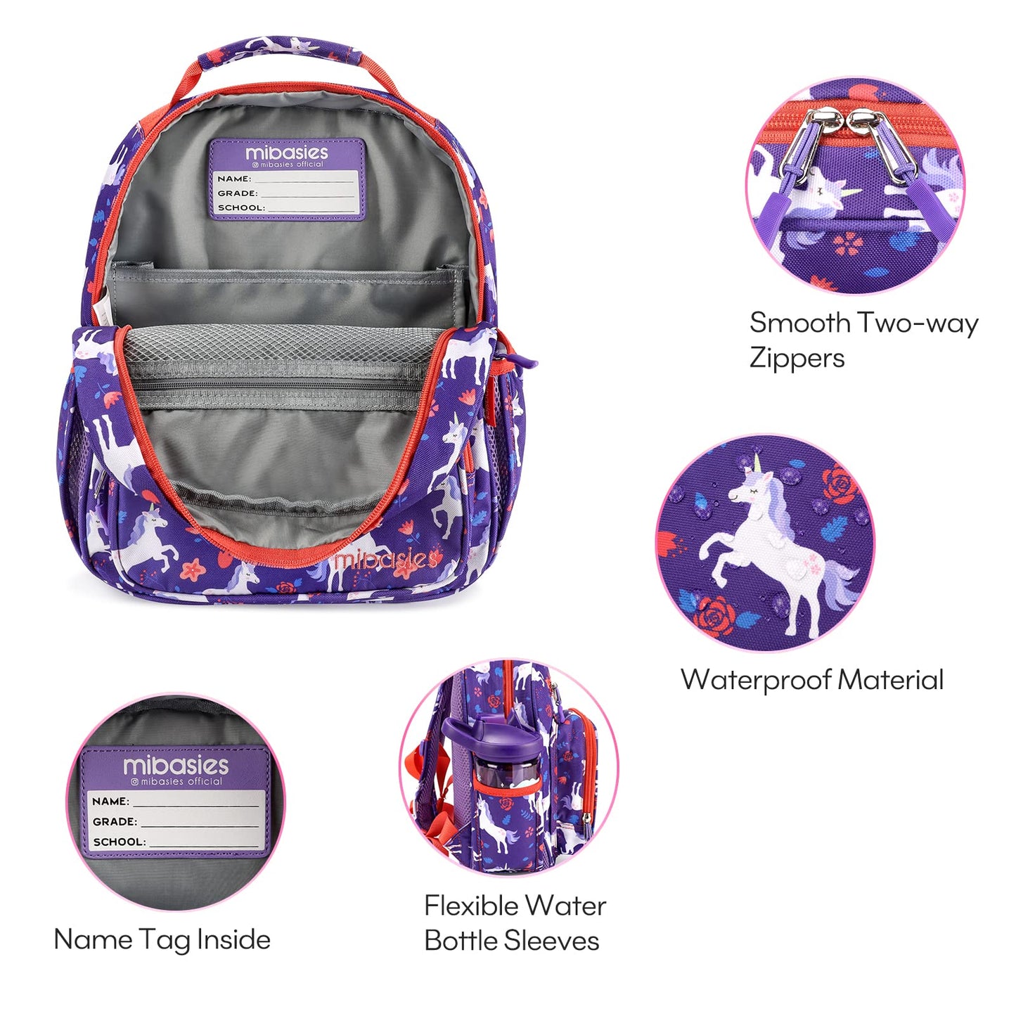 FUN FOR SPRING schoolbag Mibasies