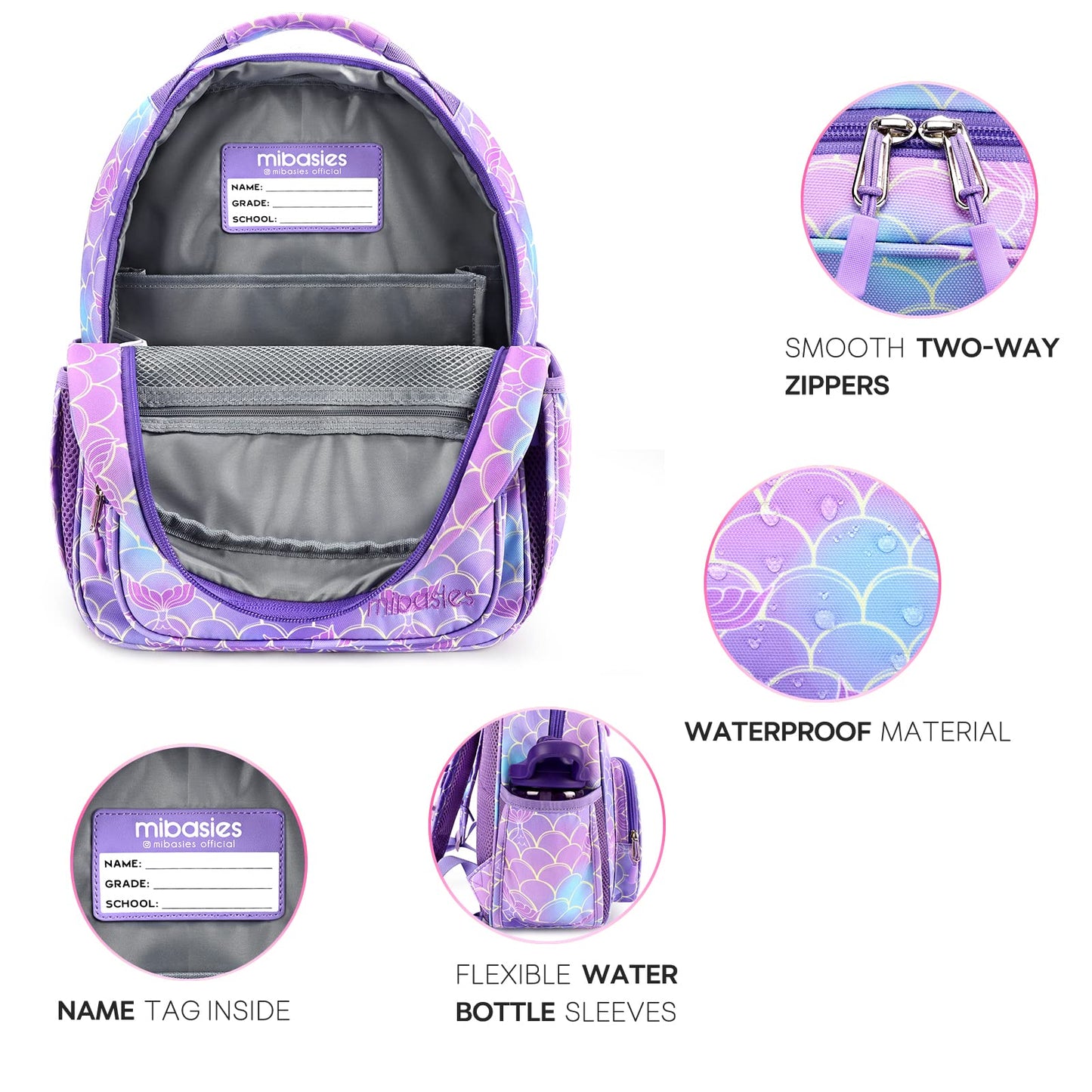 FUN FOR SPRING schoolbag Mibasies
