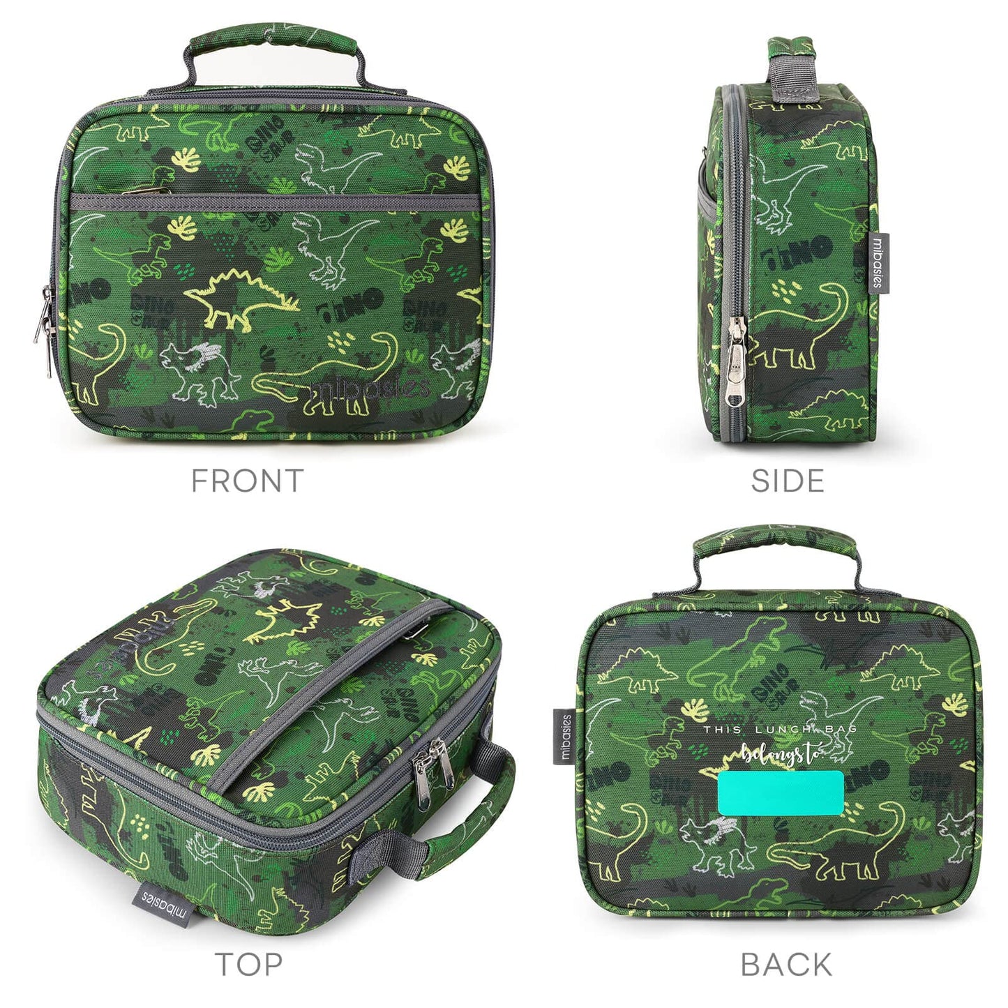 Mr. Dino lunchbox mibasies