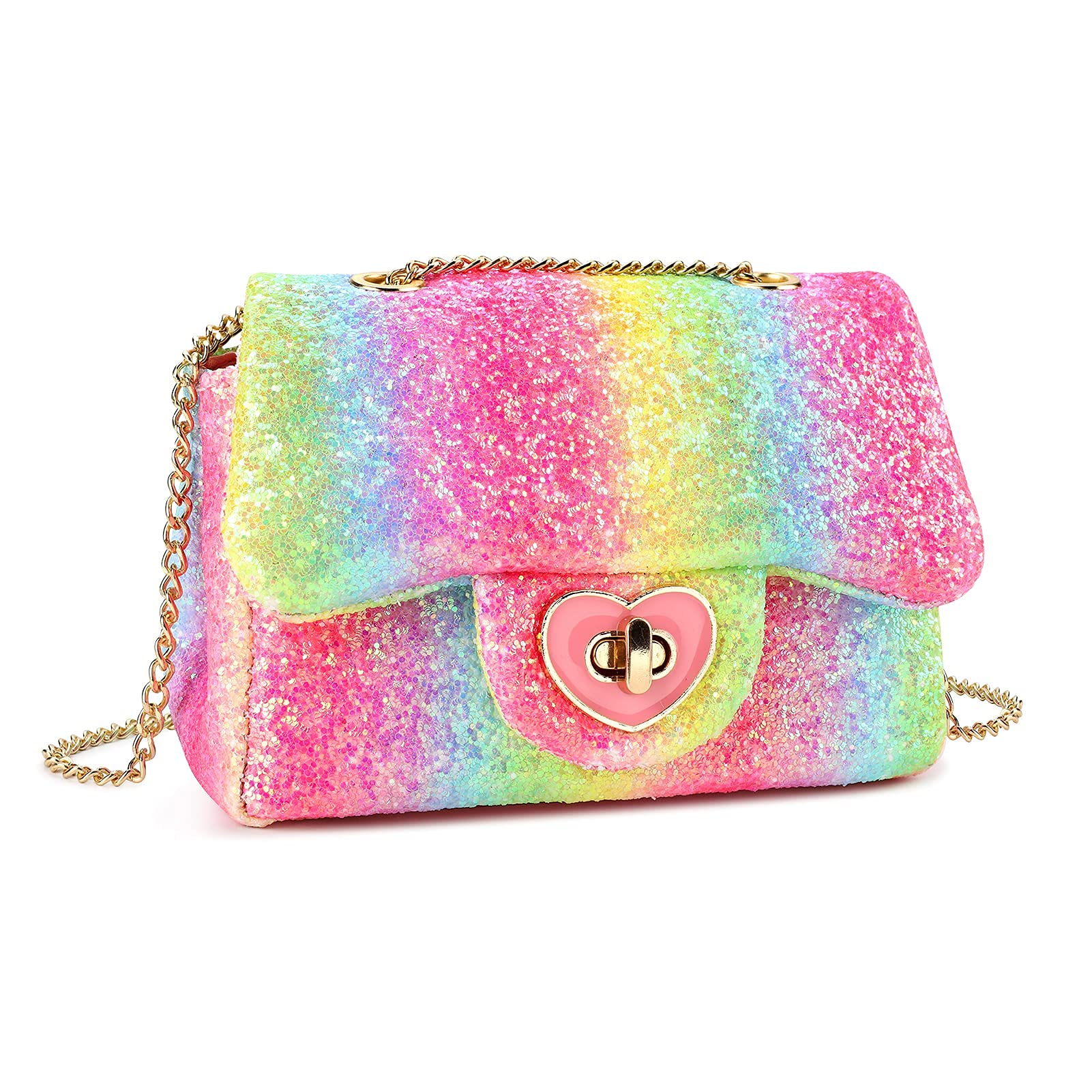 Rita-Glitter Mini Purse Crossbody Bag Mibasies Rainbow5