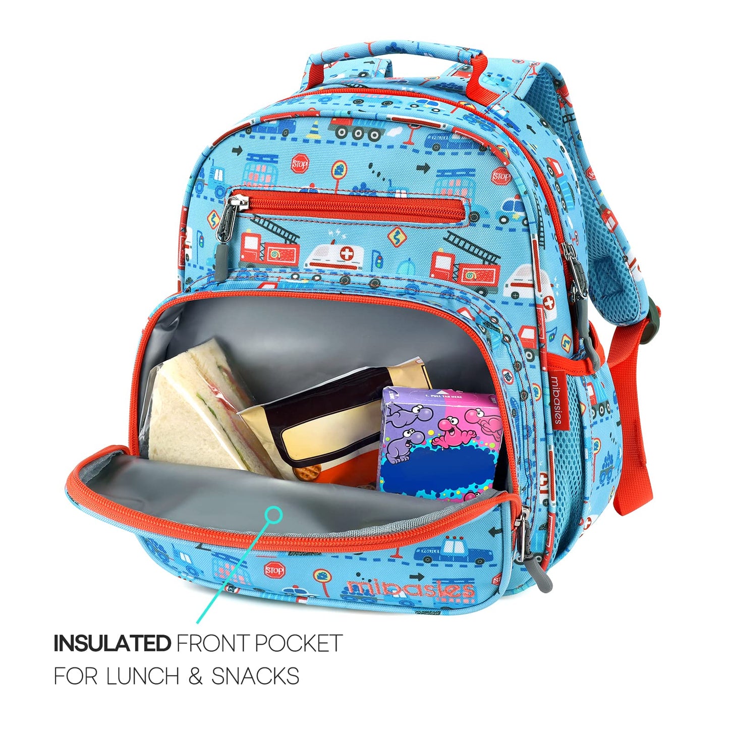 Mr. Dino Backpack schoolbag Mibasies