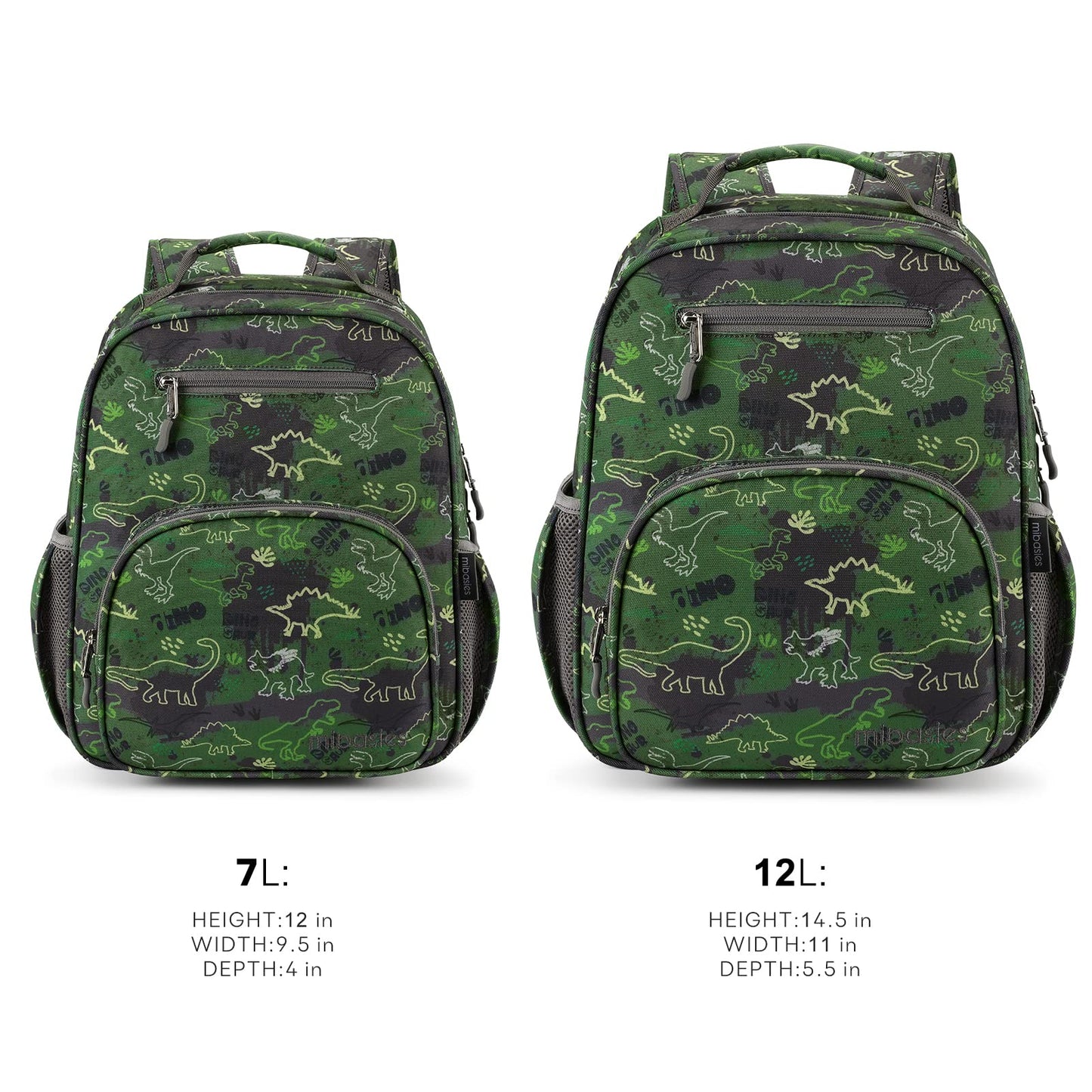 Mr. Dino Backpack schoolbag Mibasies