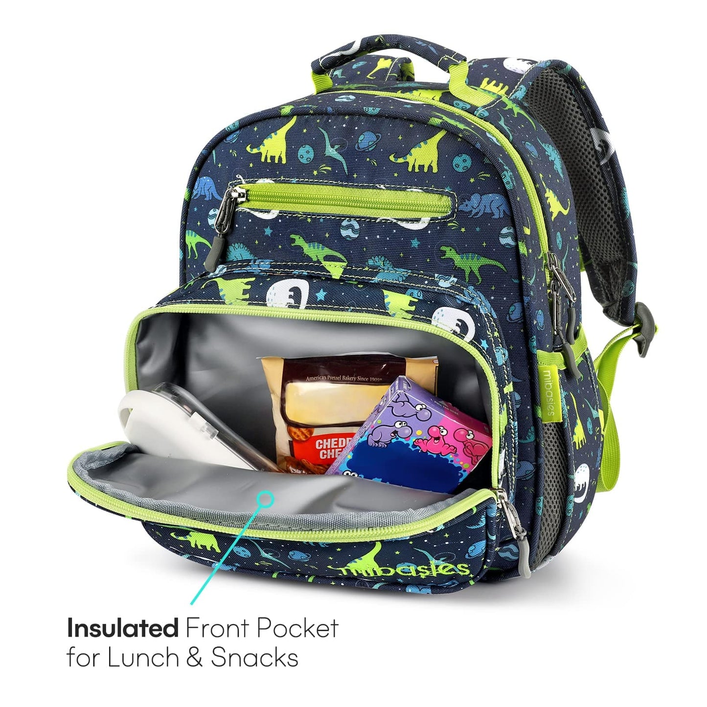 Mr. Dino Backpack schoolbag Mibasies