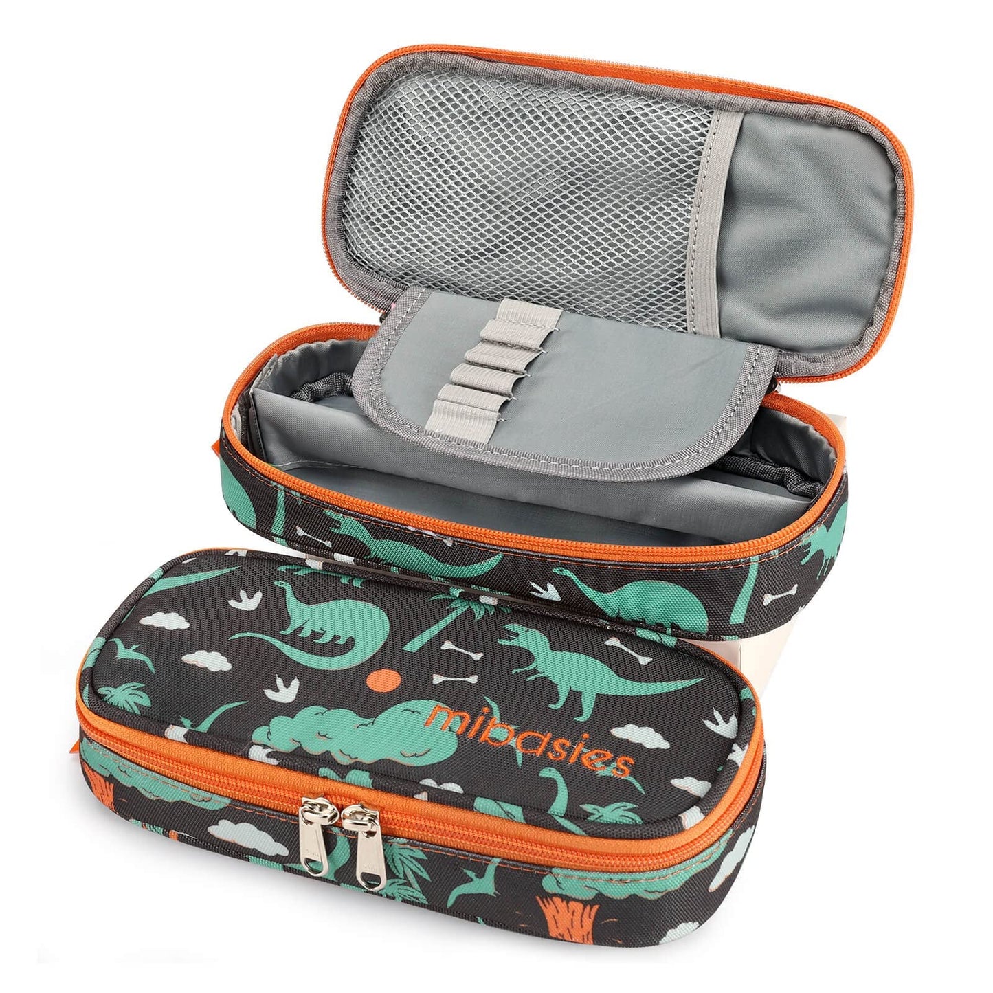Mr. Dino Pencil Pouch Mibasies Volcano Dinosaur
