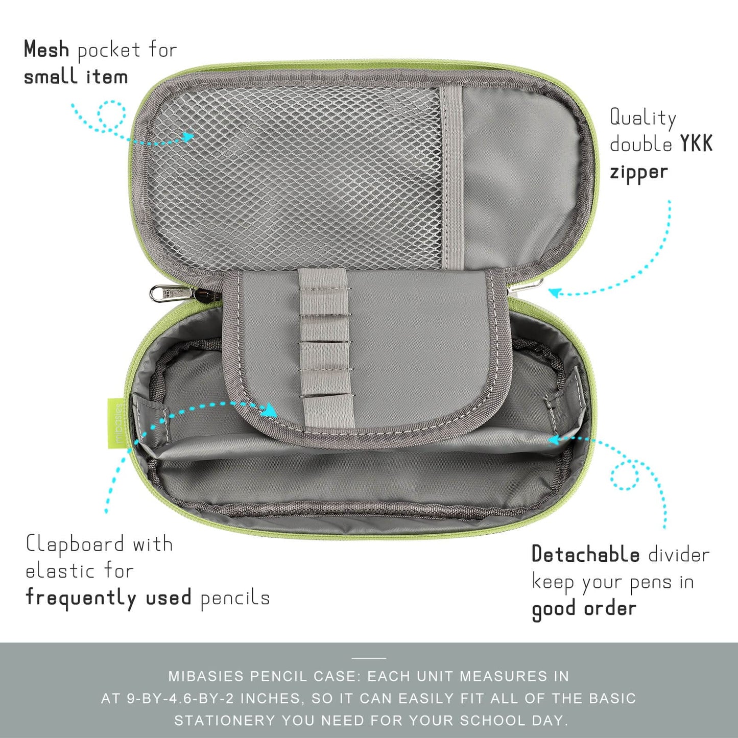 Mr. Dino Pencil Pouch Mibasies