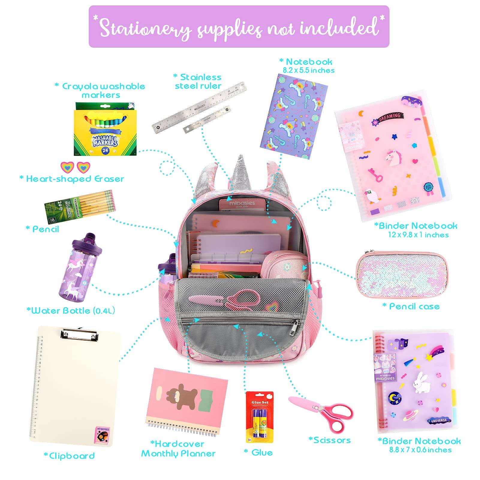 Shining Unicorn schoolbag Mibasies