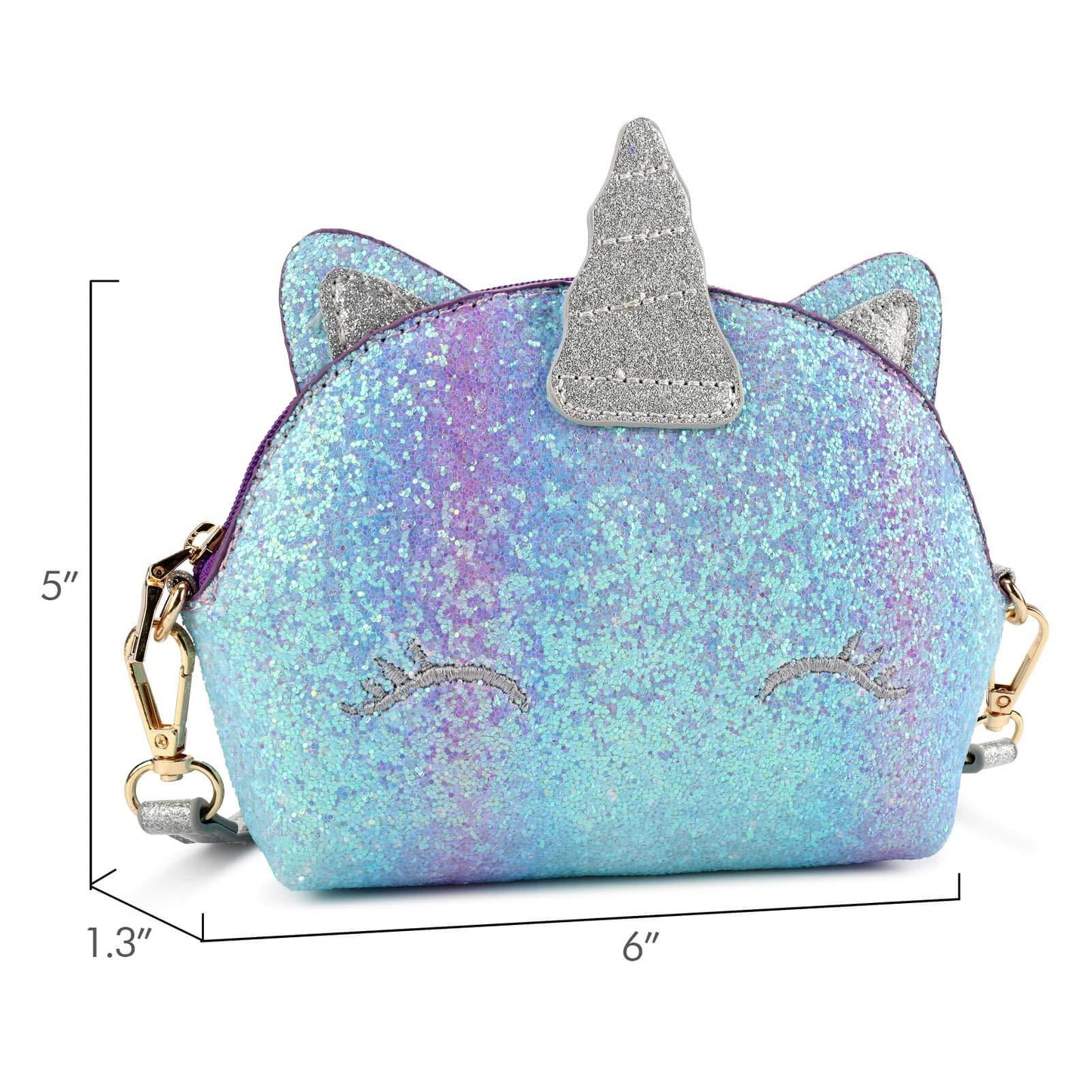 Unicorn Glitter Purse PURSE Mibasies